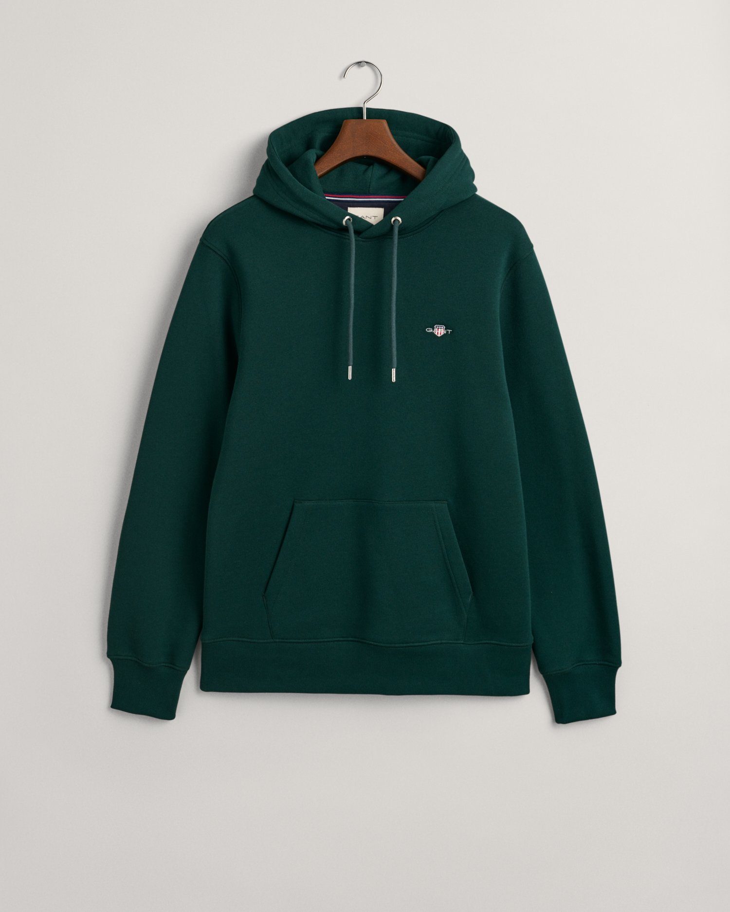 Gant Hoodie REG SHIELD HOODIE met logoborduursel op borsthoogte