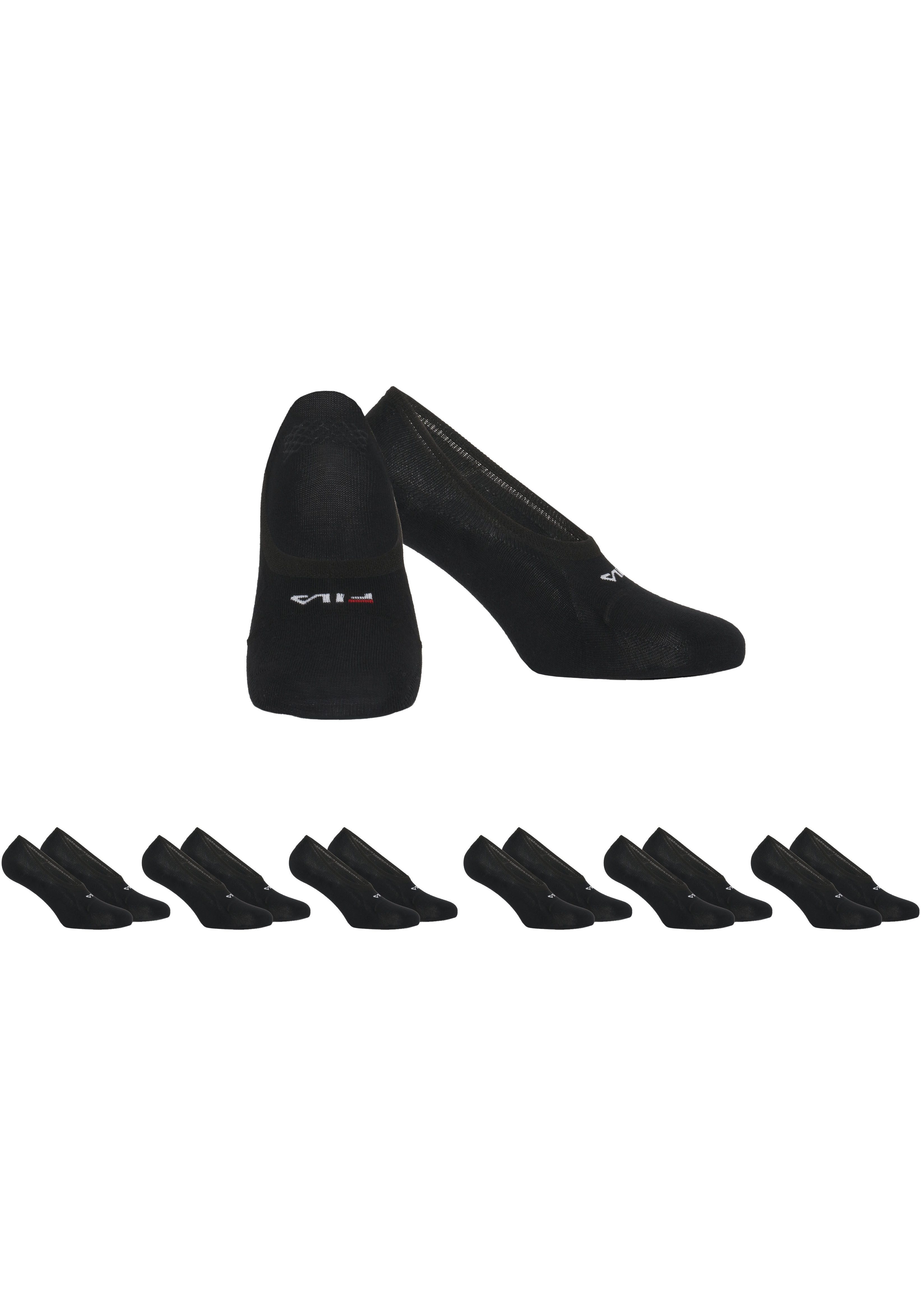 Fila Enkelsokken UNISEX GHOST SOCKS SILICONE HEEL INSIDE (6 paar)