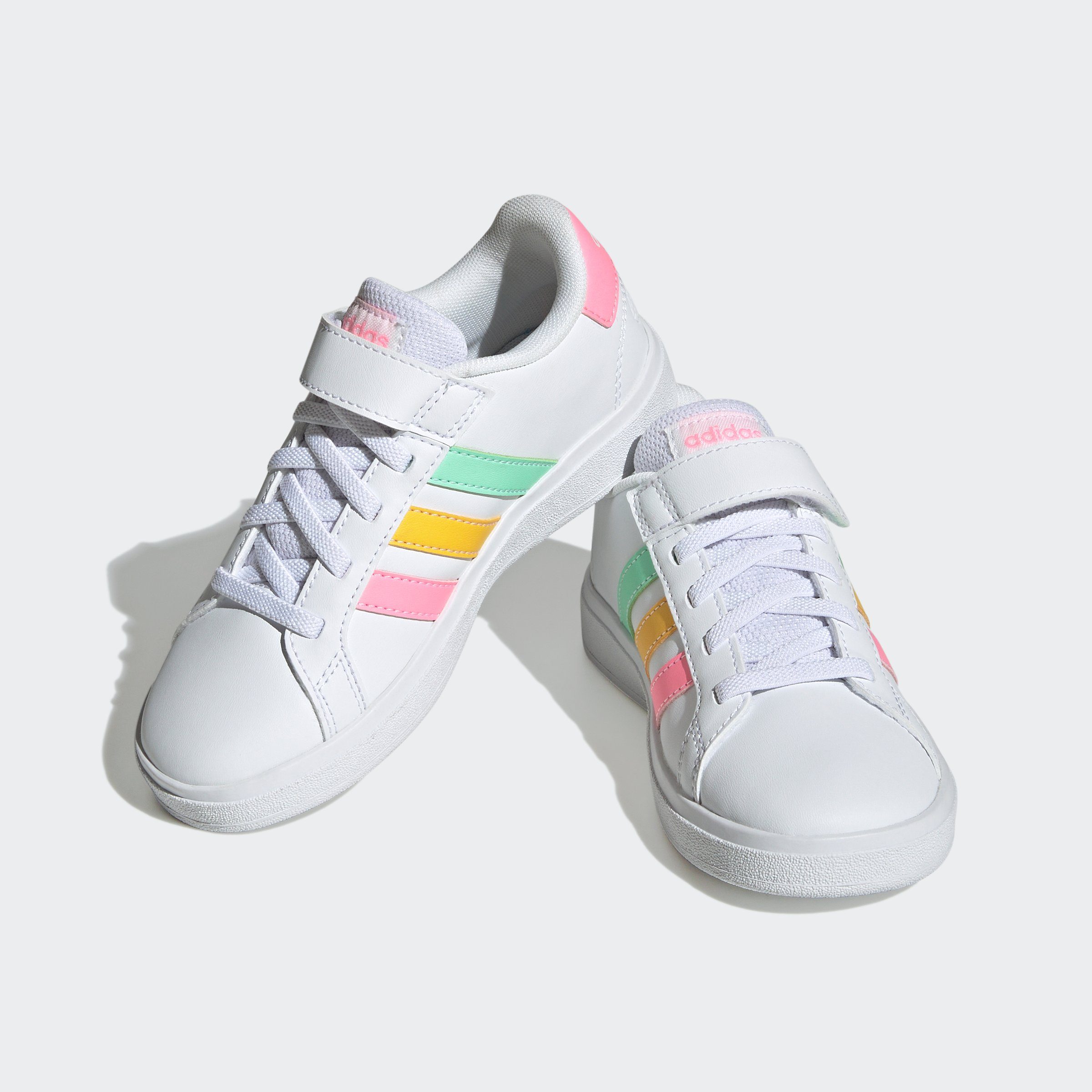 adidas Sportswear Klittenbandschoenen GRAND COURT 2.0 KIDS Design geïnspireerd op de adidas Superstar