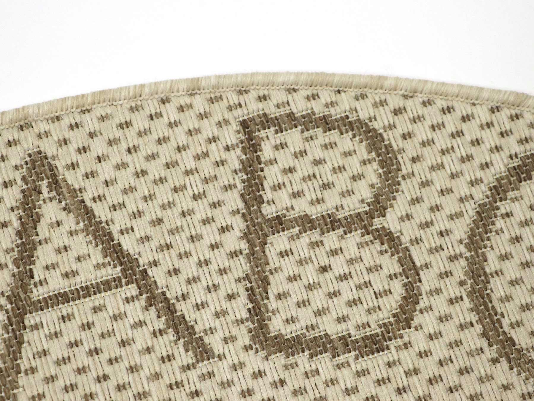 Primaflor-Ideen in Textil Kindervloerkleed CABANE - ABC Platweefsel, ABC letters randdessin, geschikt voor binnen en buiten