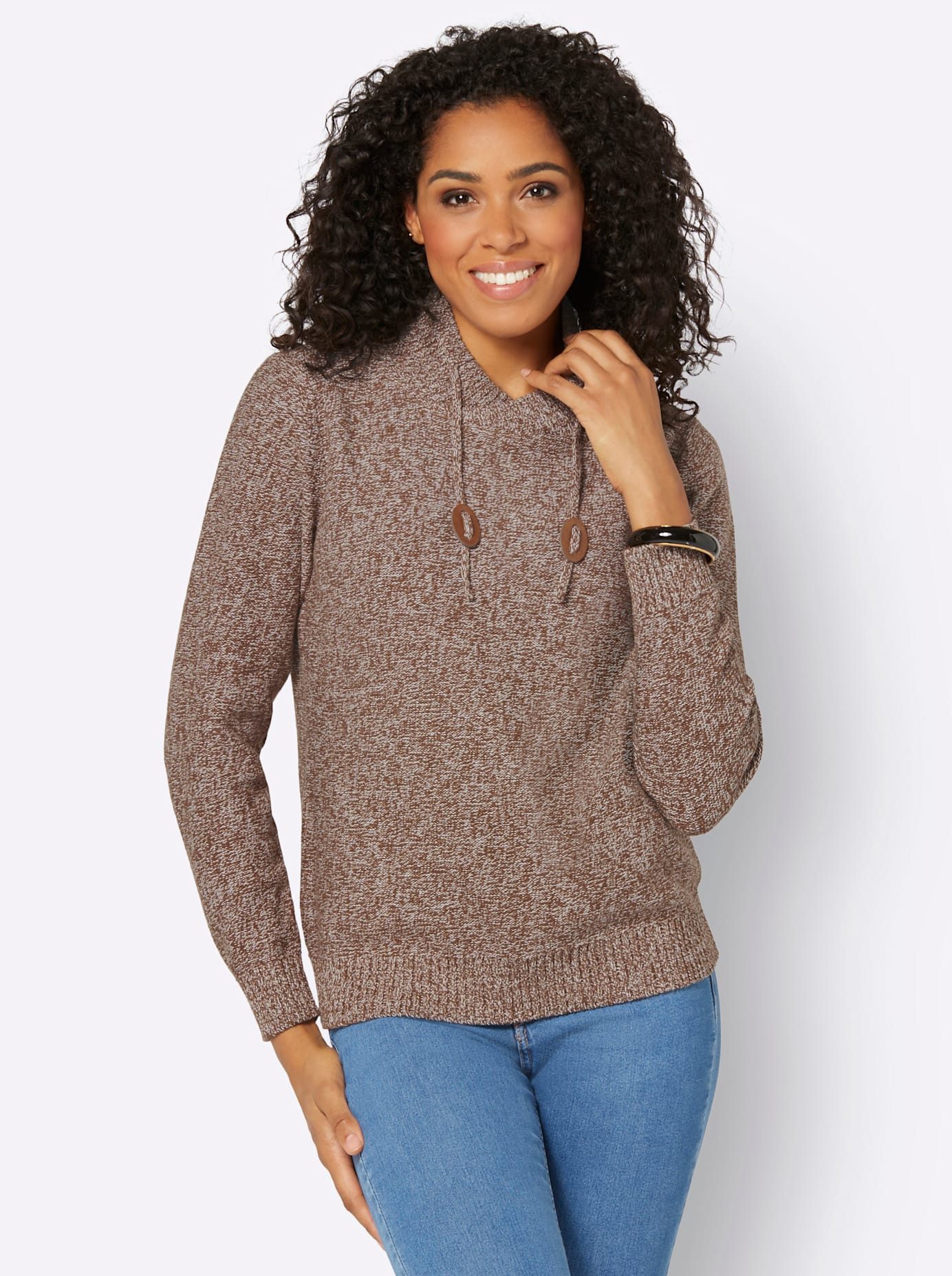 Casual Looks Trui met staande kraag Trui