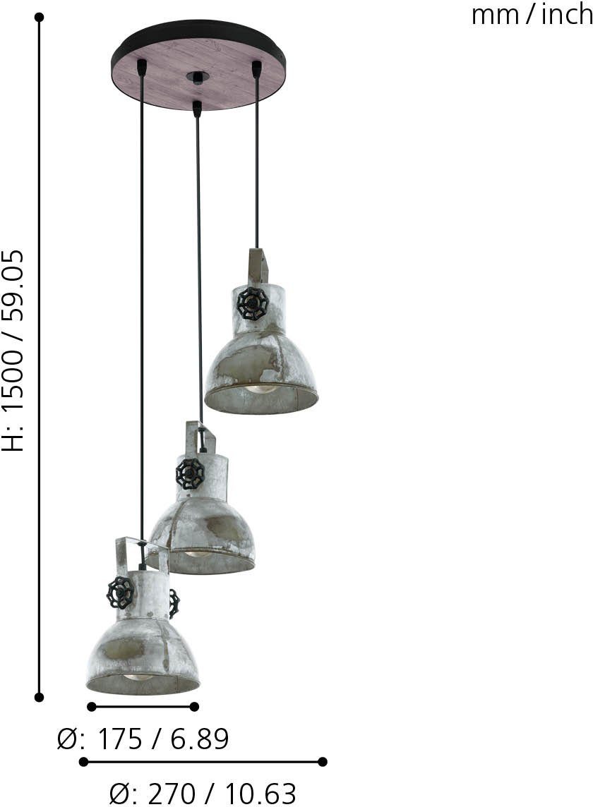 EGLO Hanglamp BARNSTAPLE Hanglicht, hanglamp