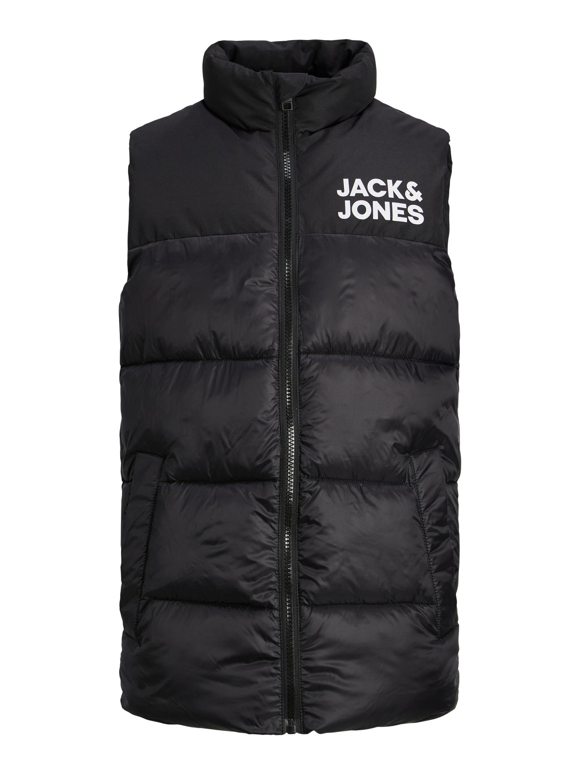 Jack & Jones Junior Korte bodywarmer JJETOBY BODYWARMER COLLAR