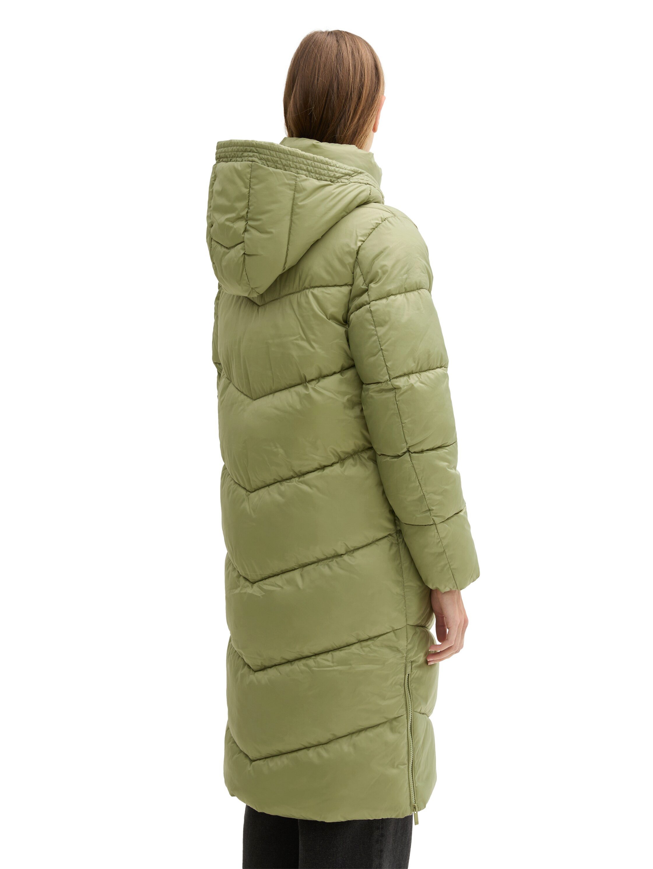 Tom Tailor Denim Gewatteerde jas met een capuchon