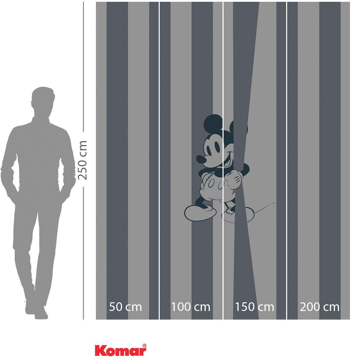 Komar Vliesbehang Digitale print vlies - Mickey Offbeat - Afmeting 200 x 250 cm (1 stuk)