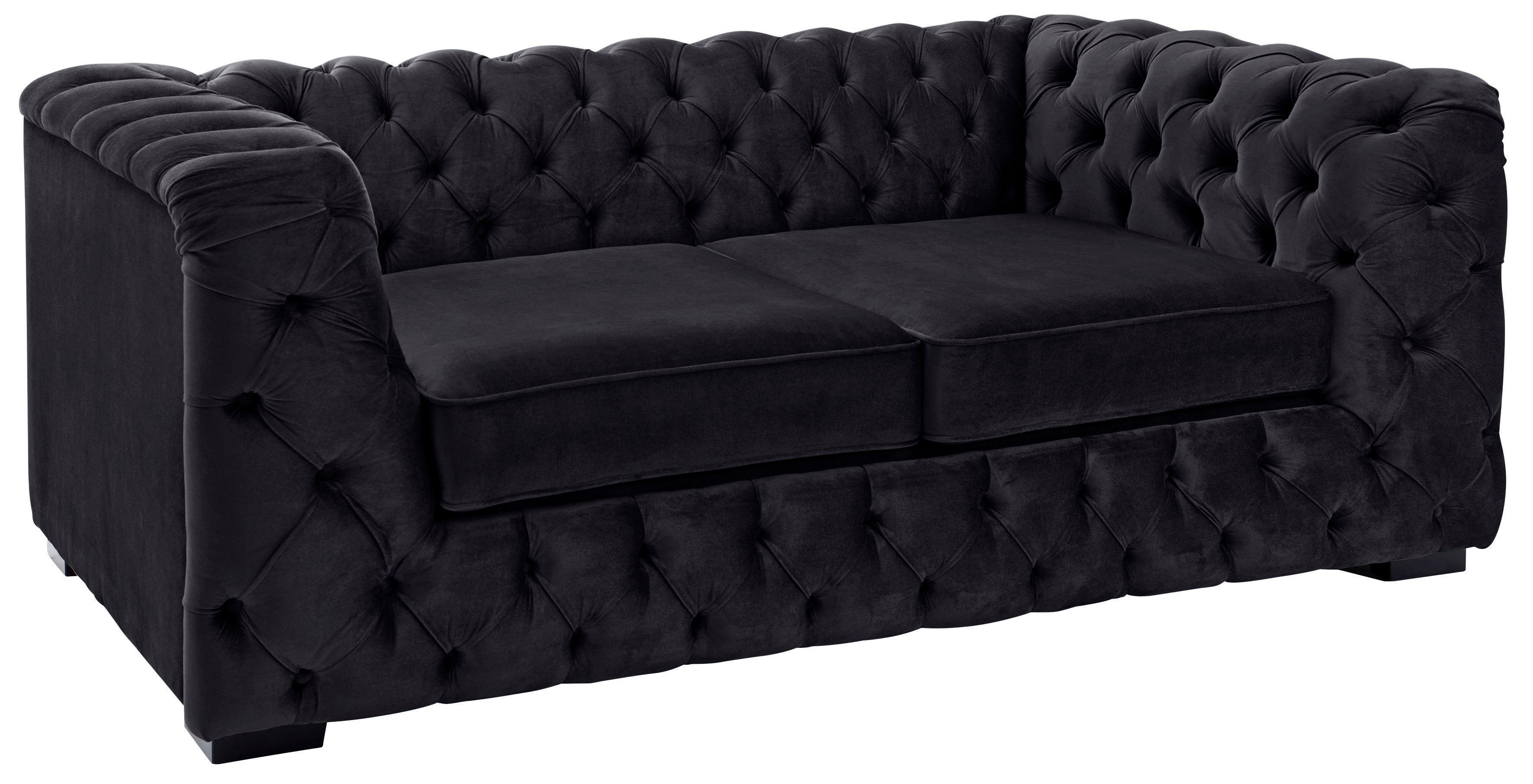 Guido Maria Kretschmer Home&Living Chesterfield-bank Kalina met klassieke chesterfield-capitonnage