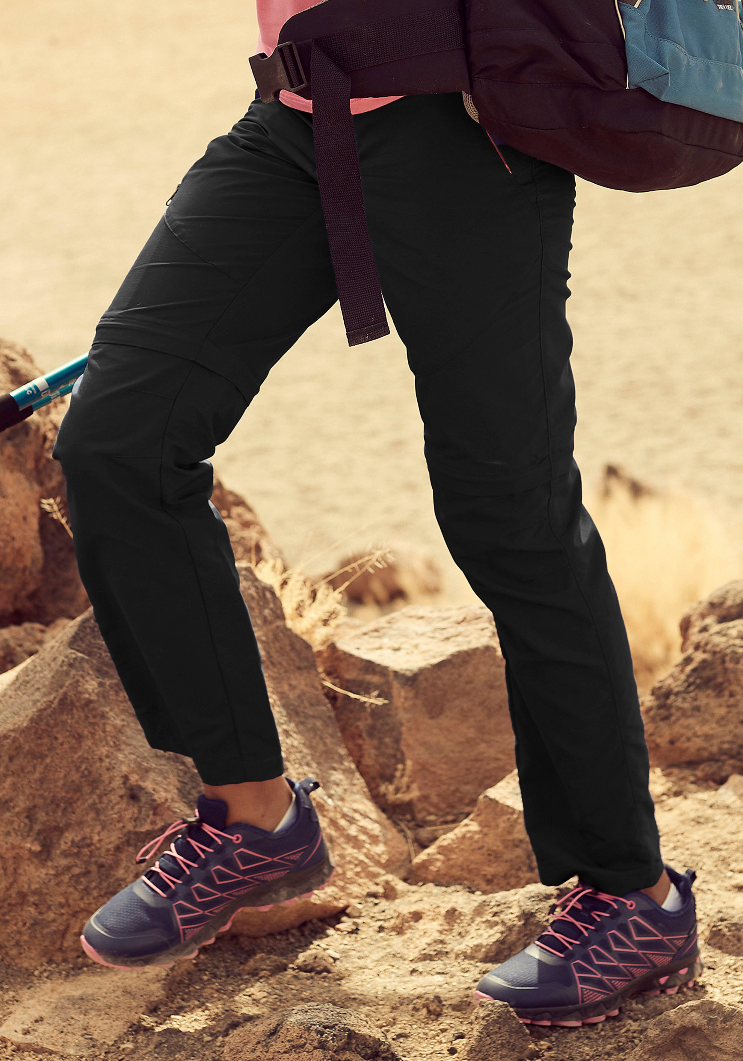 active by Lascana Trekkingbroek 2-in 1-broek 2-in-1 broek met afneembare broekspijpen