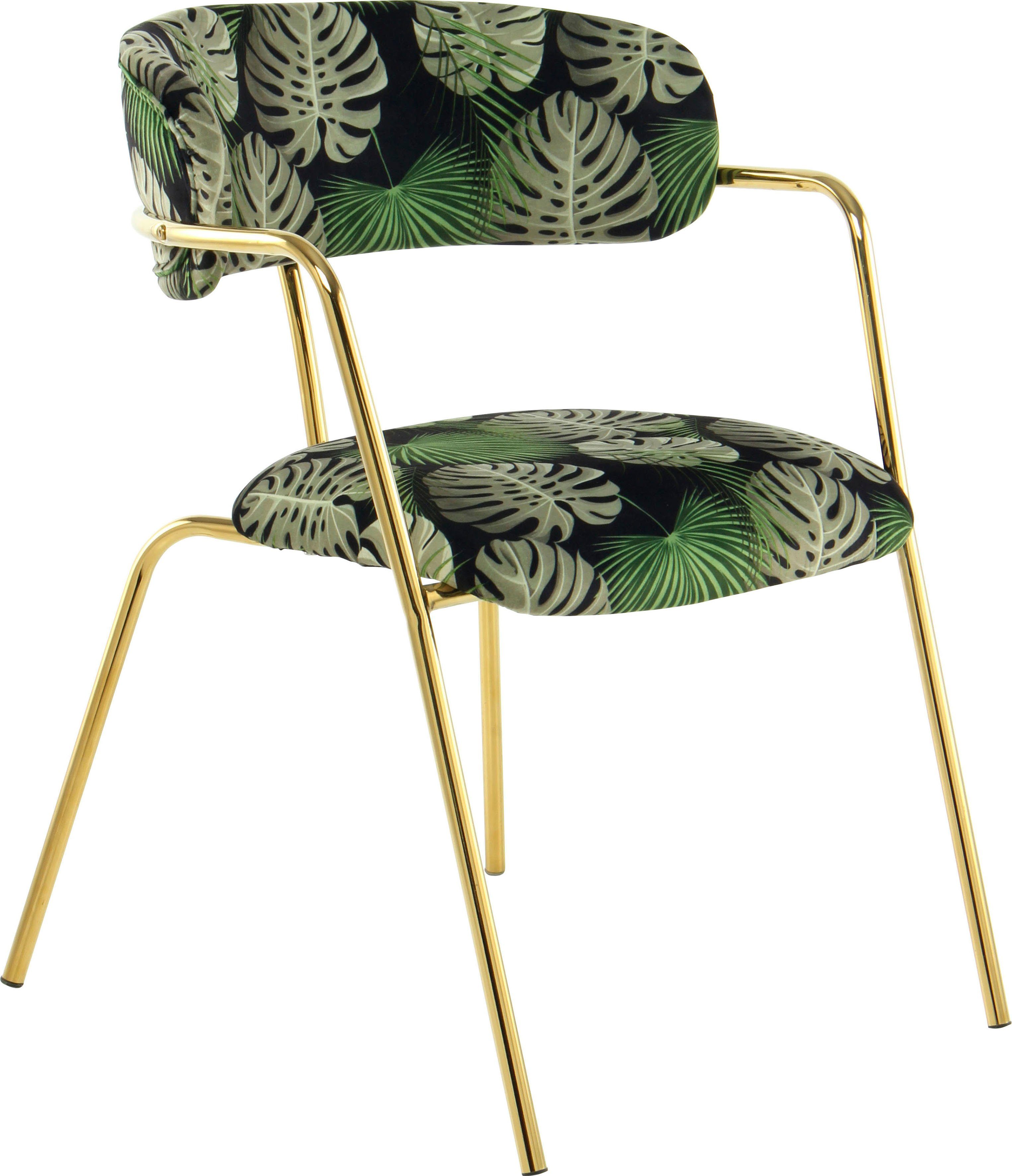 Kayoom Stoel Forest 625 2-delige set, fluweelzachte bekleding met hoog zitcomfort (set, 2 stuks)