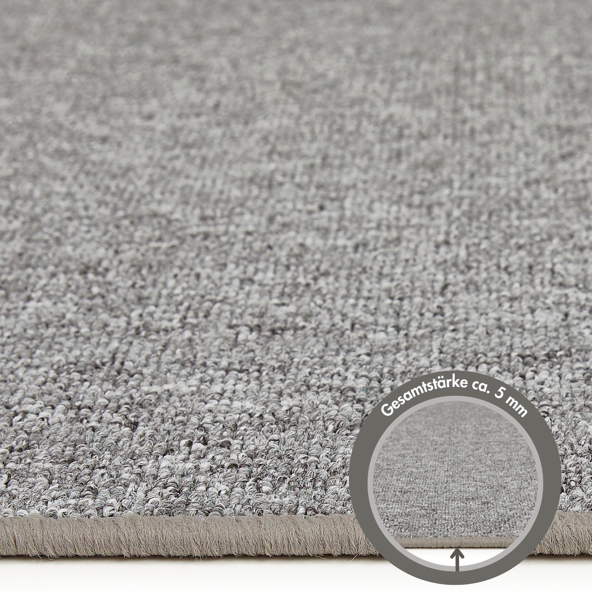 Andiamo Vloerkleed Luton, Made in Germany gemêleerde look, ook als loper, woonkamer & slaapkamer