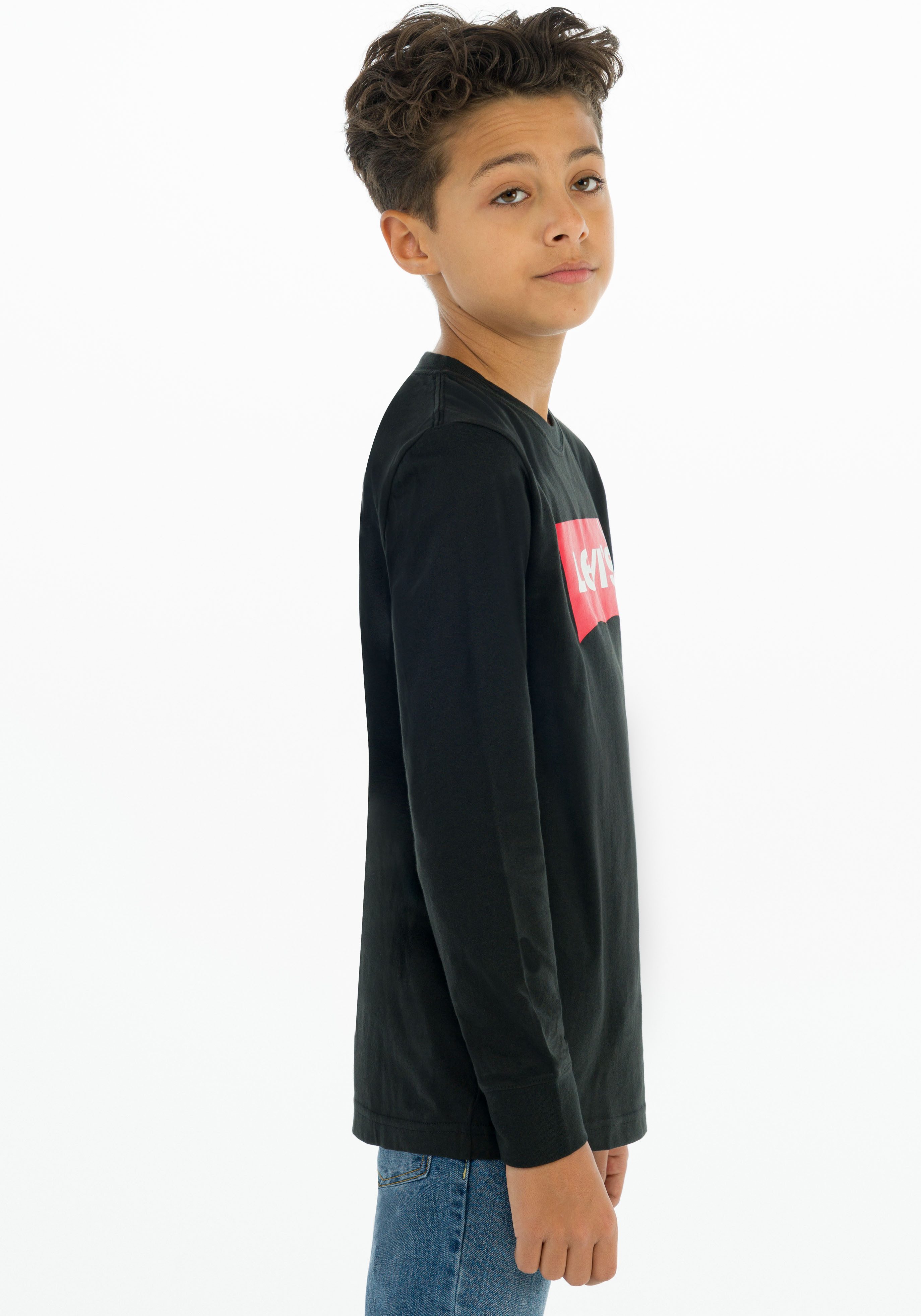 Levi's Kidswear Shirt met lange mouwen L/S BATWING TEE