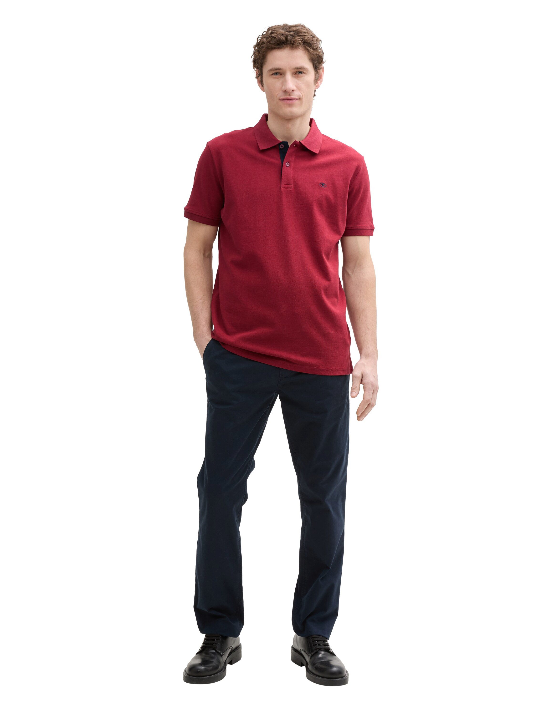 Tom Tailor Poloshirt in set van 2 (set, 2-delig)
