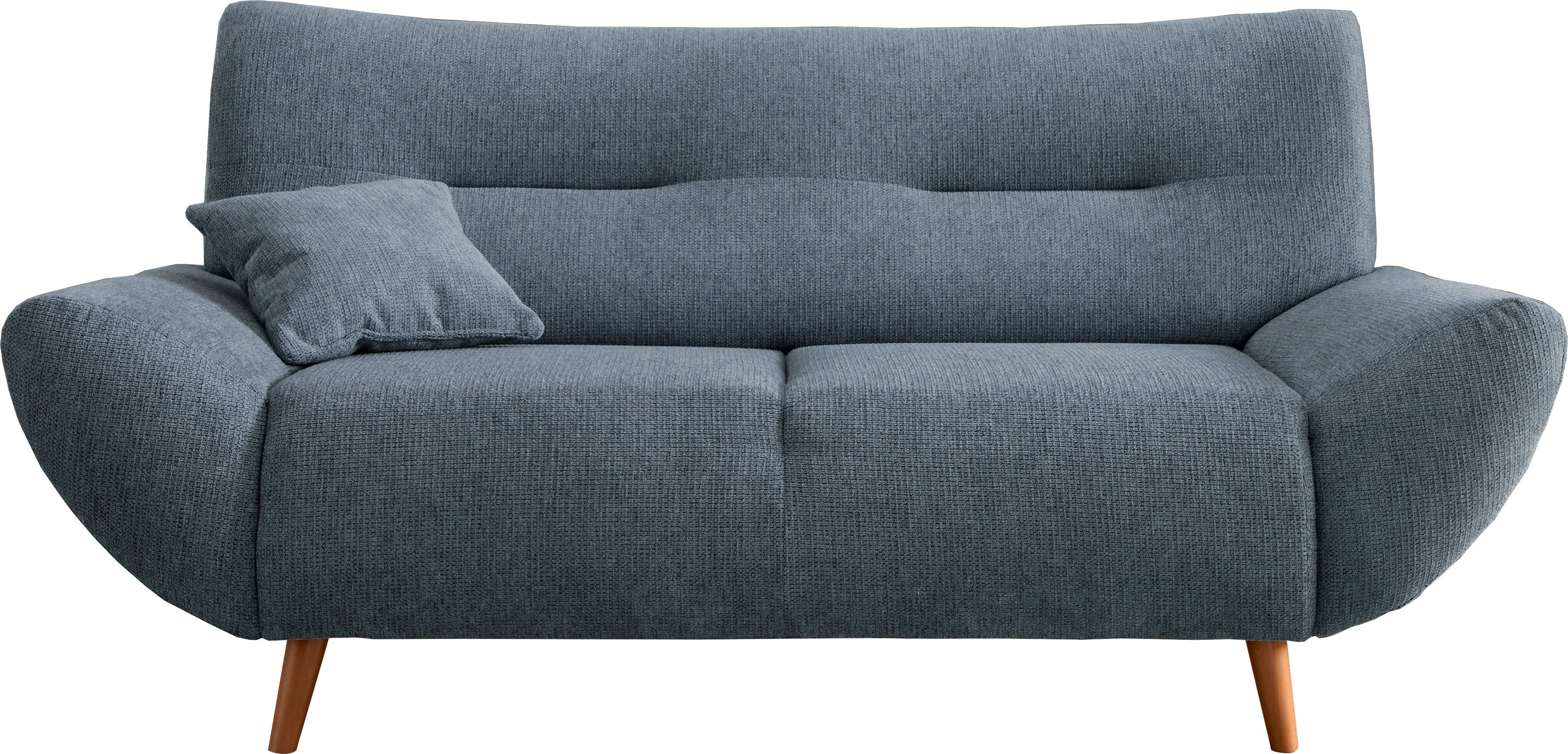INOSIGN Zithoek Drago, modern en tijdloos, actuele vormtaal, comfortabel leverbaar als fauteuil/hoekbank, diverse stoffen, incl. 2 sierkussens (set, 2-delig)