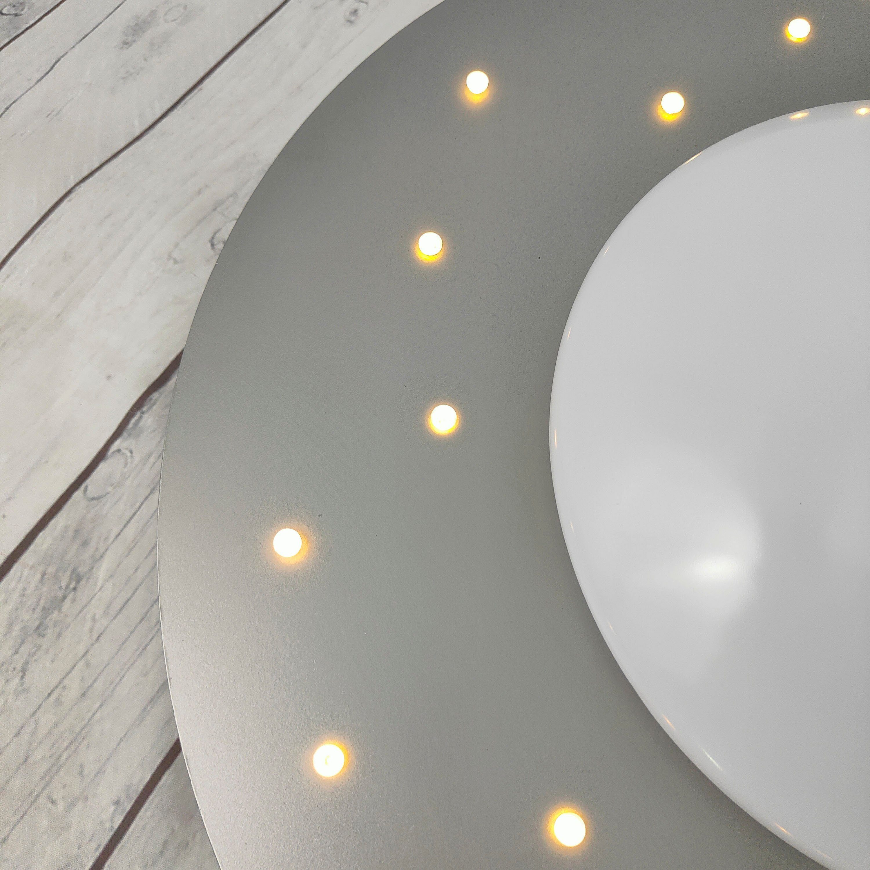 niermann Plafondlamp Starlight E27 fitting voor eenvoudige lichtbronwisseling (1 stuk)