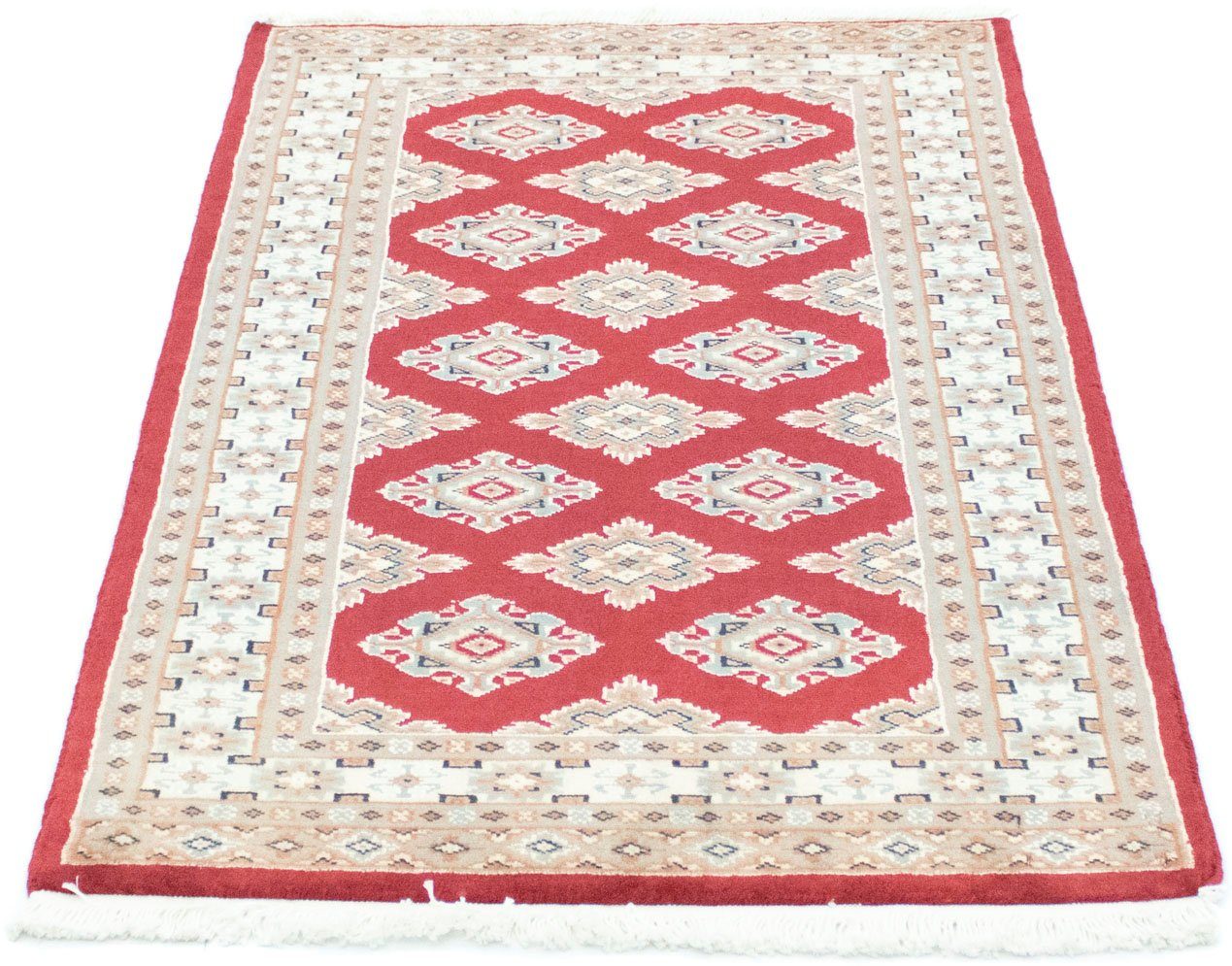 morgenland Vloerkleed Buchara vloerkleed met de hand geknoopt rood