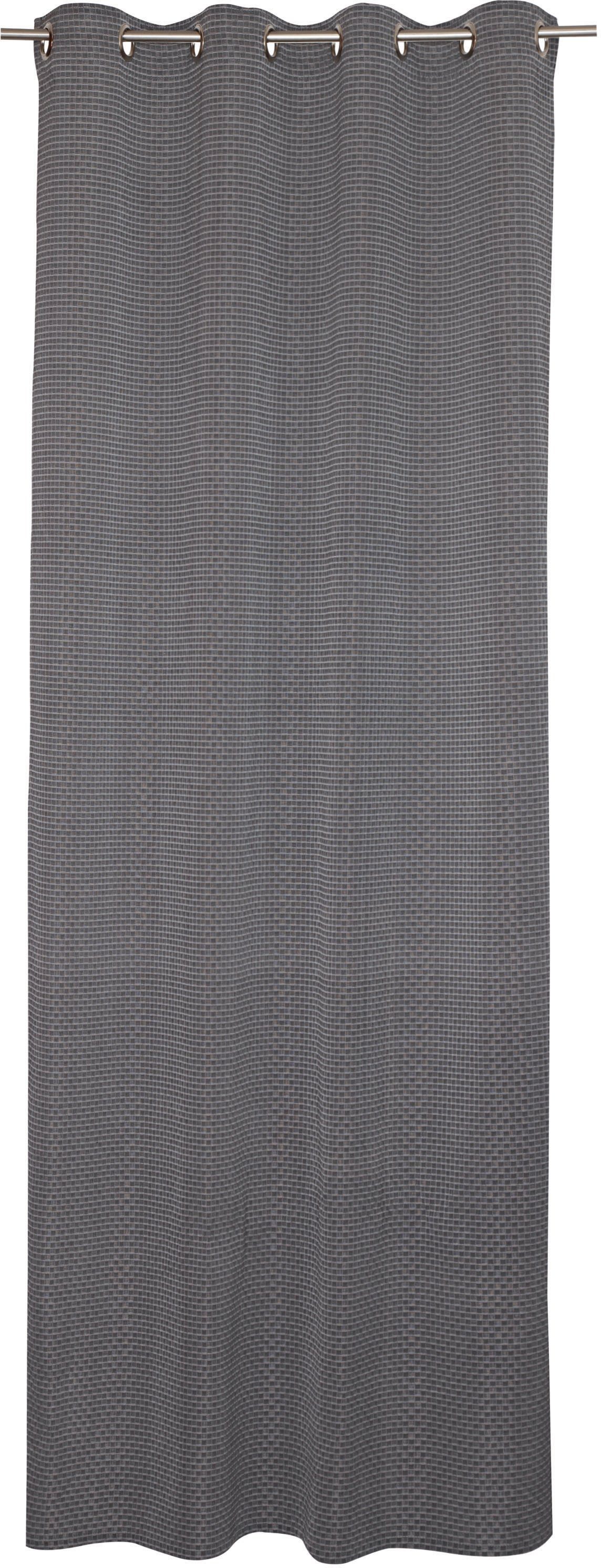 Esprit Gordijn Square ondoorzichtig (1 stuk) kant & klaar gordijnen maat H/B: 250/140 cm grijs
