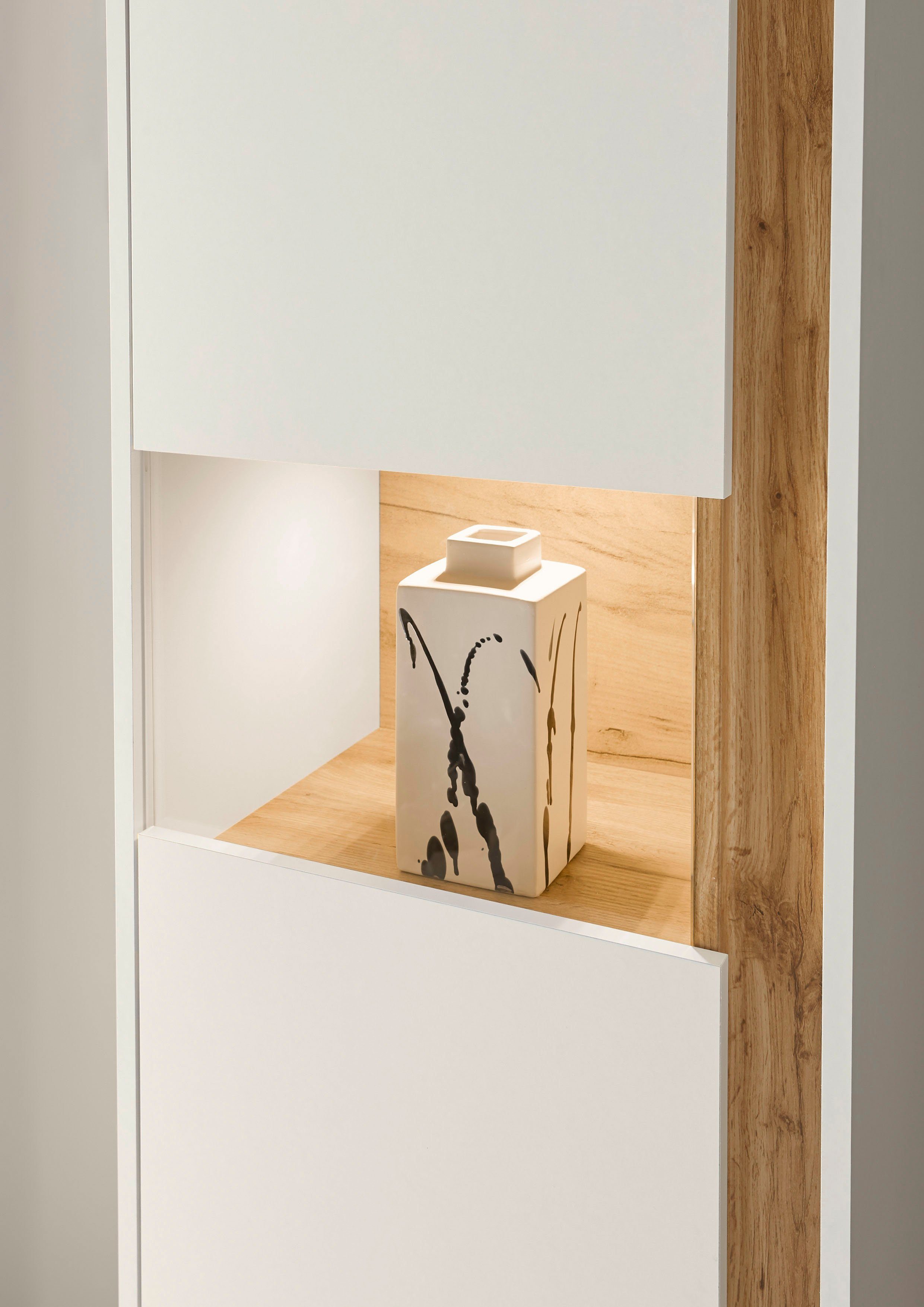 INOSIGN Vitrinekast City/Giron Hoogte ca. 155 cm