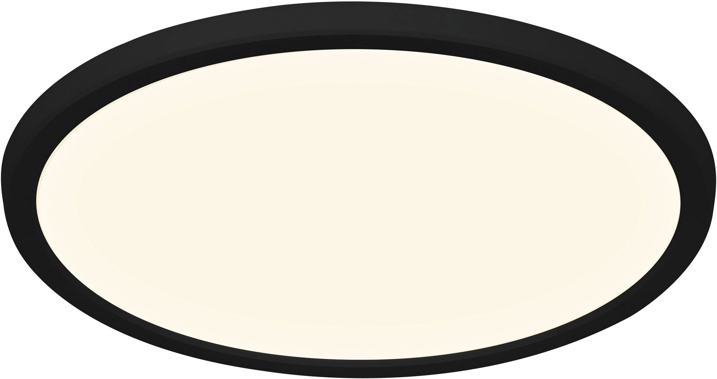 Nordlux Led-plafondlamp Oja Smart Ultradun plafondpaneel lamp, dimbaar met Nordlux Smart (1 stuk)