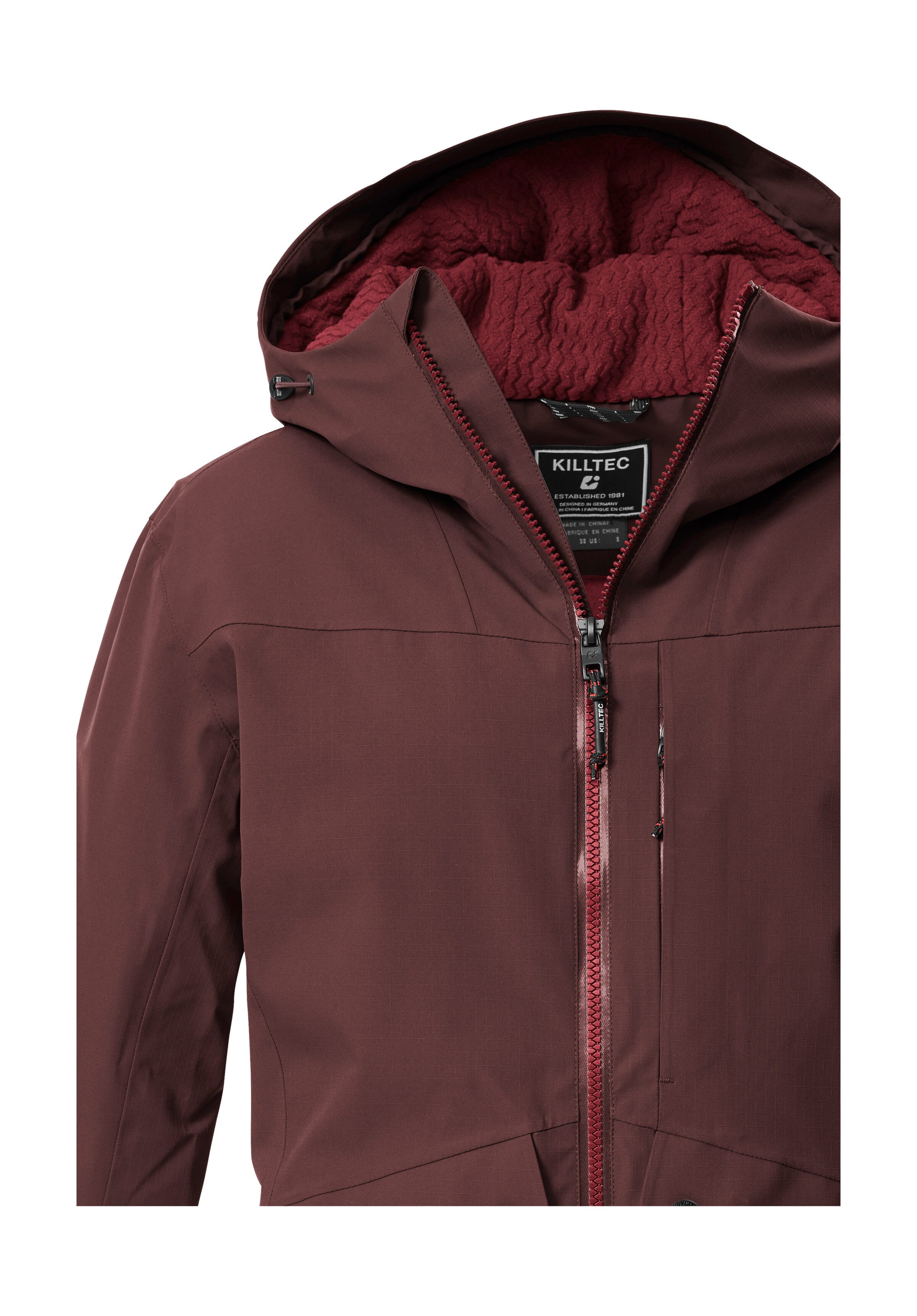 Killtec Parka KOW 16 WMN PRK Water- u. winddichte dames functionele parka met hoge ademend vermogen