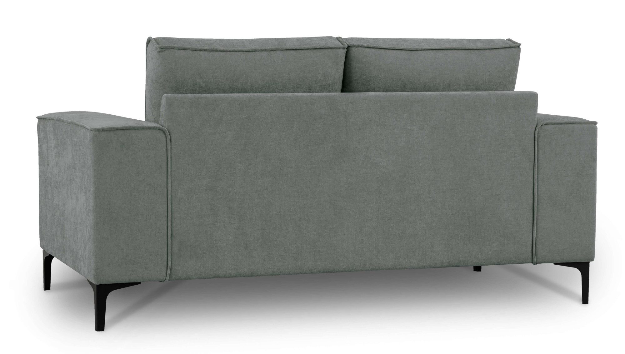 Places of Style 2-zitsbank Compact bank Oland, structuur, platweefsel, luxe microvezel, bouclé
