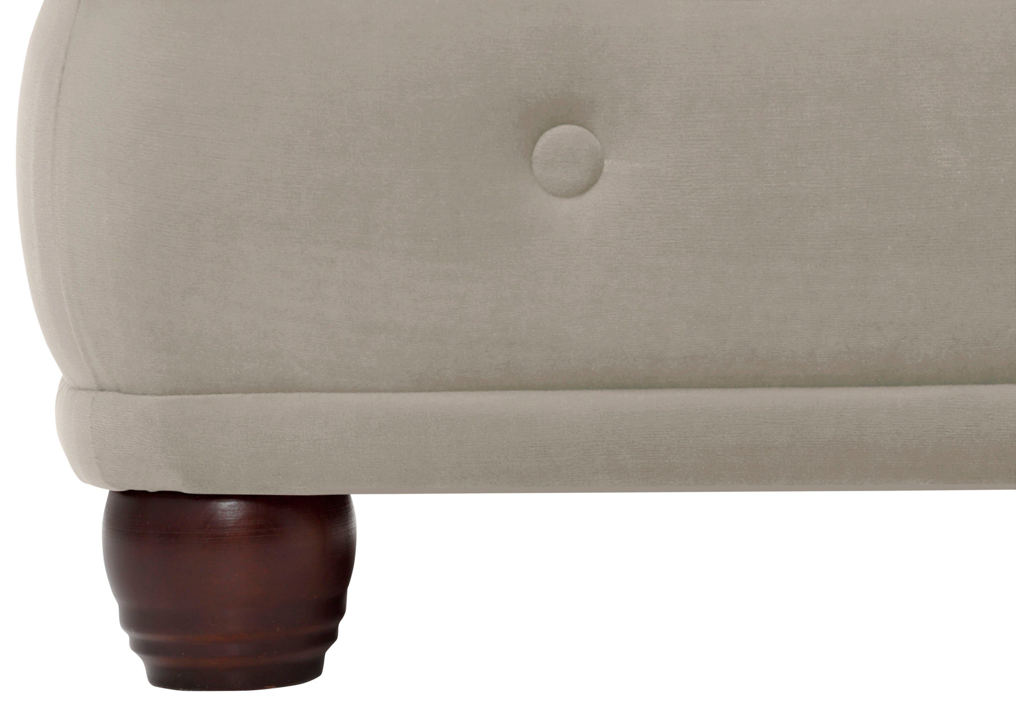 Home affaire Hocker New Castle past bij de "new castle"-serie, bxdxh: 75x70x45 cm