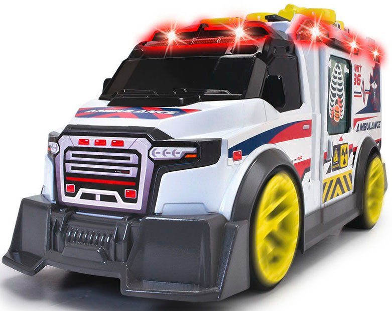 Dickie Toys Speelgoed-ambulance Ambulance met licht en geluid