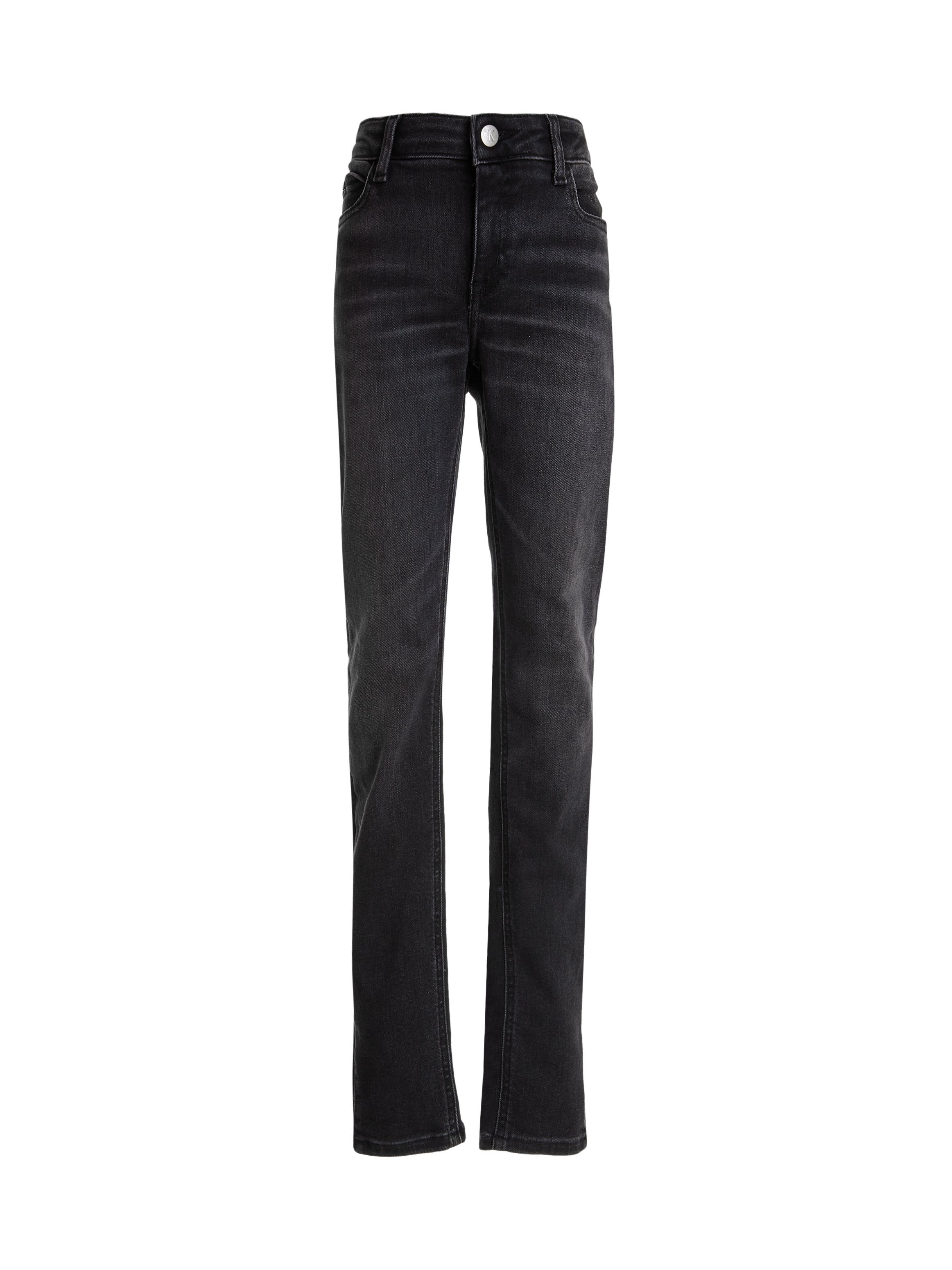 Calvin Klein Skinny fit jeans SKINNY MR SLIT OPTIC BLACK