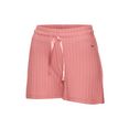 s.oliver red label beachwear relaxshorts satijnband die gestrikt kan worden roze