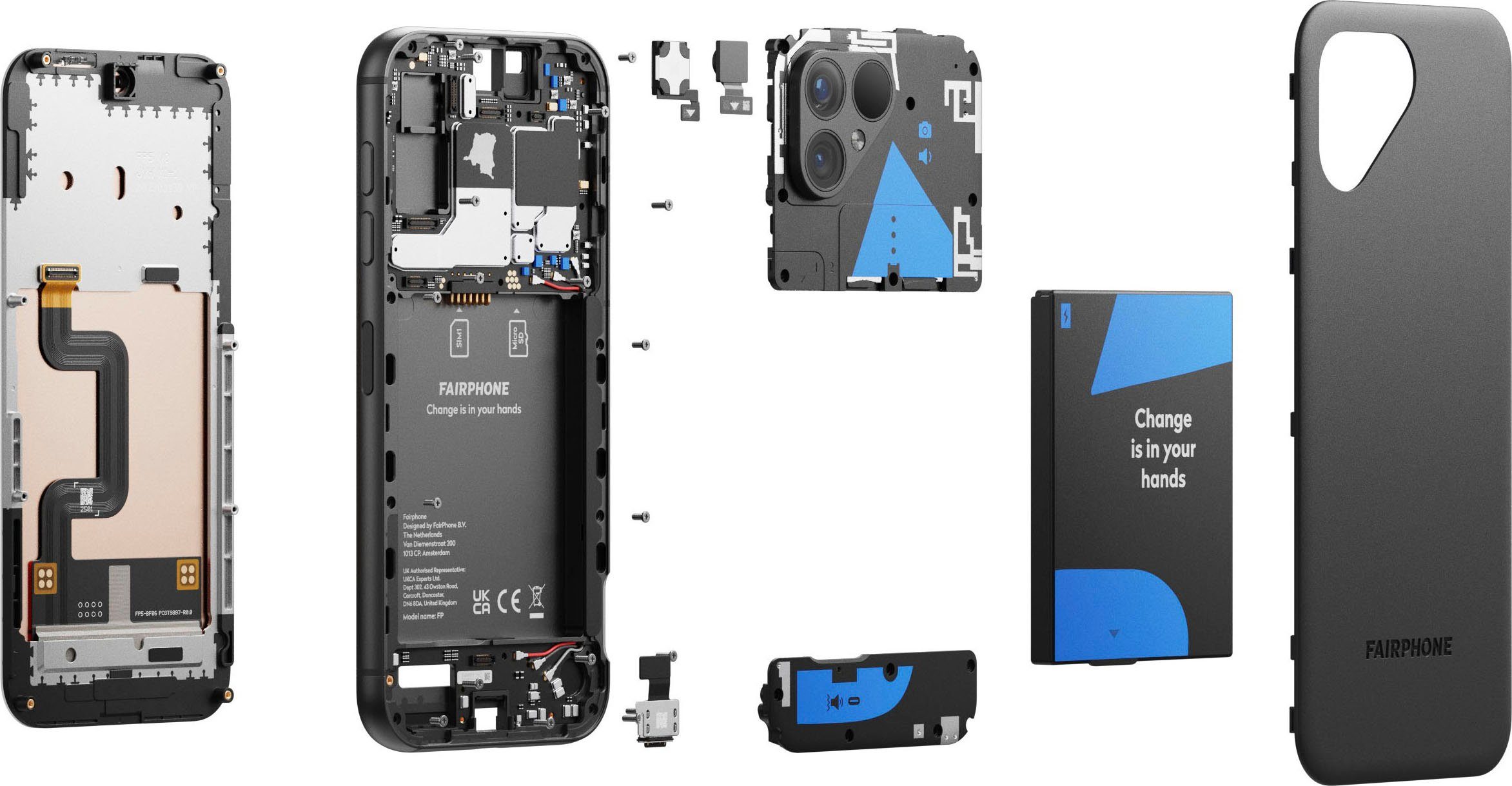 Fairphone Smartphone FAIRPHONE 5, 256 GB