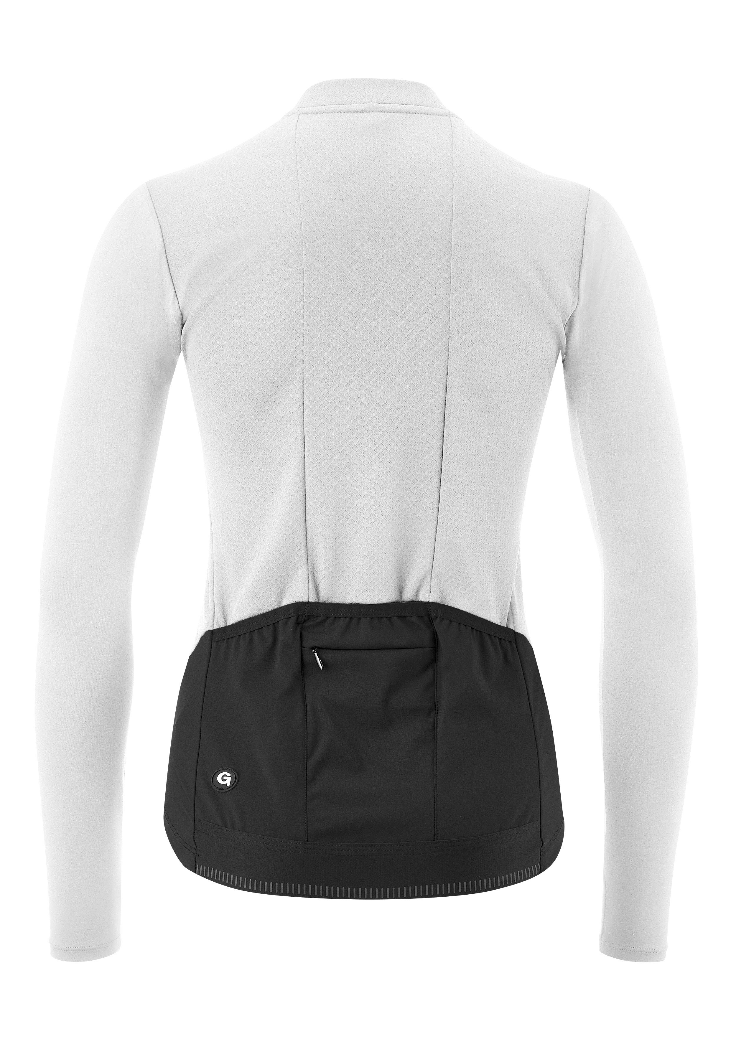 Gonso Fietsshirt SITIVO TRIKOT LONGSLEEVE W Dames fietsjersey lange mouwen, full-zip jersey, strakke pasvorm
