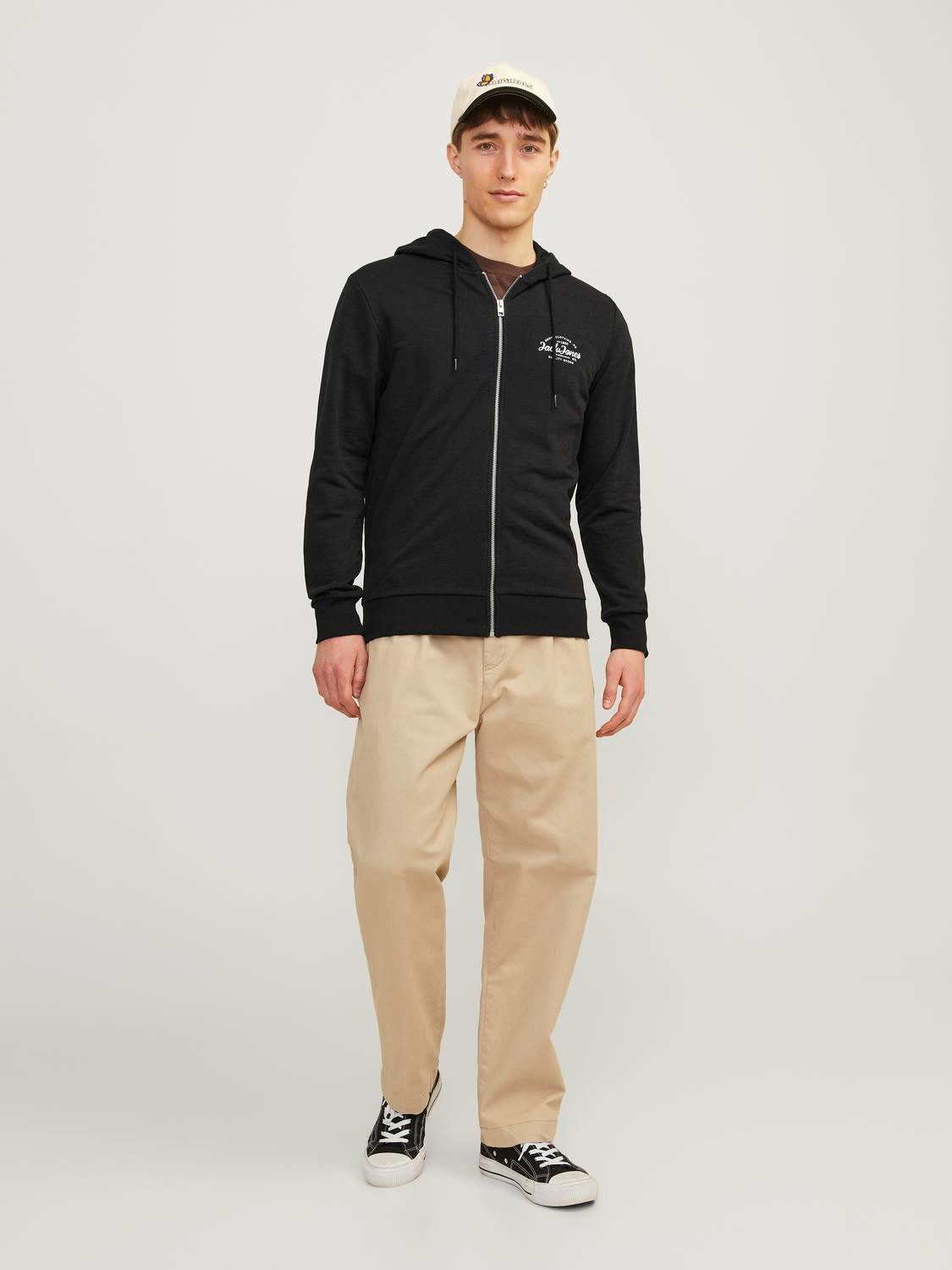 Jack & Jones Sweatvest JJFOREST SWEAT ZIP HOOD