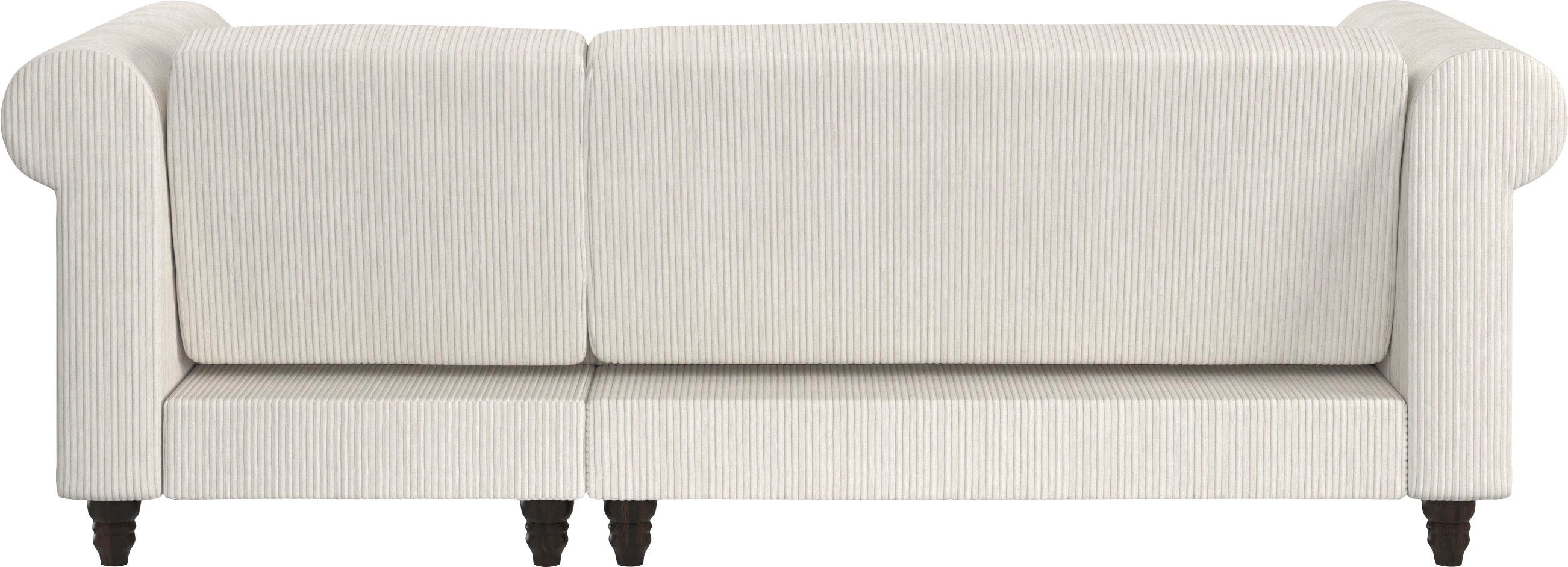 Dorel Home Hoekbank Felix II, L-model, bedbank 241cm (ligoppervlak 108x195 cm),