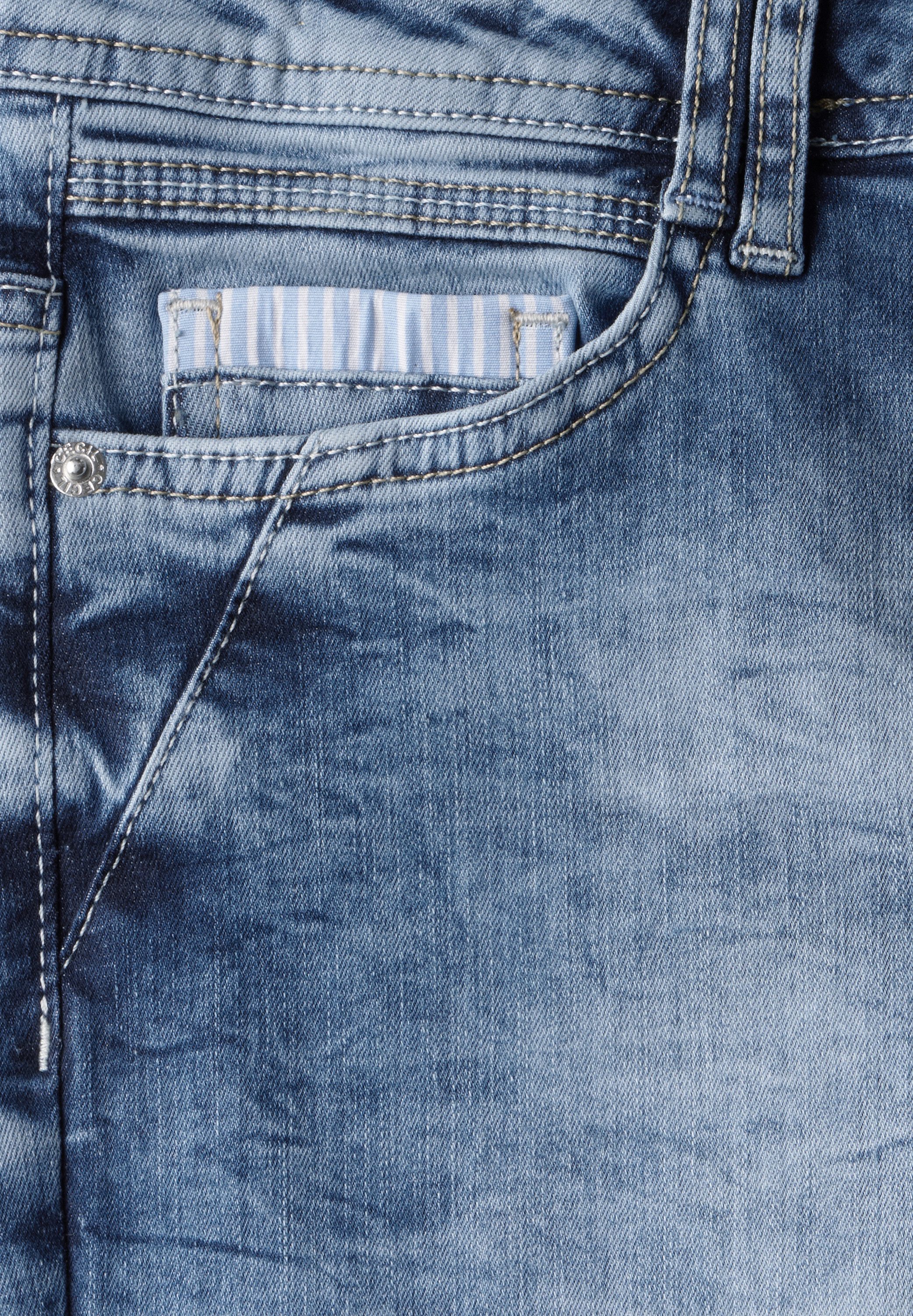 Cecil Regular fit jeans Stijl Scarlett