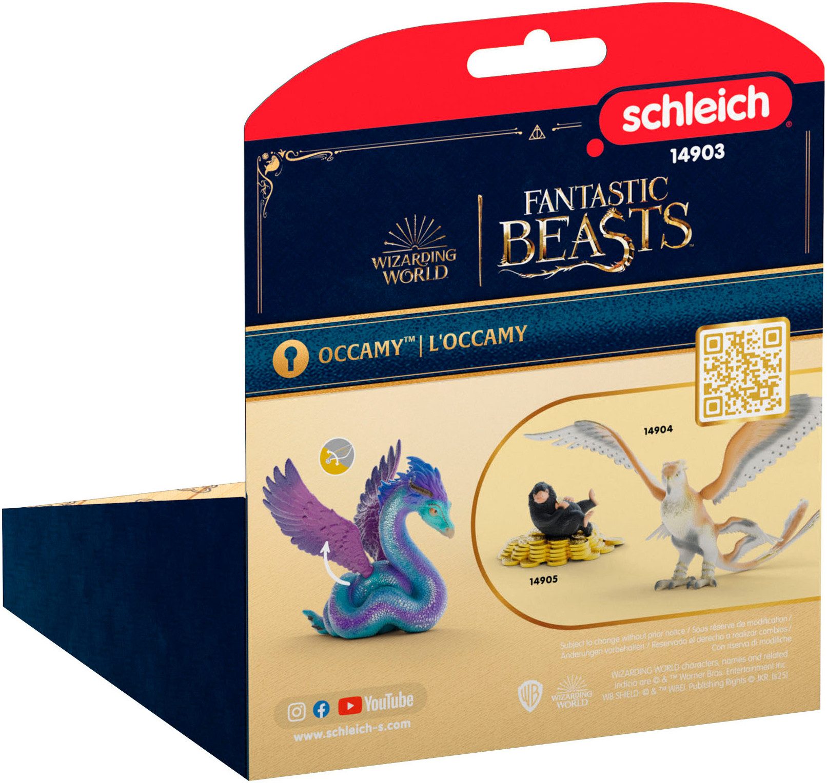 Schleich® Speelfiguur WIZARDING WORLD, HARRY POTTER™, Occamy™ (14903)