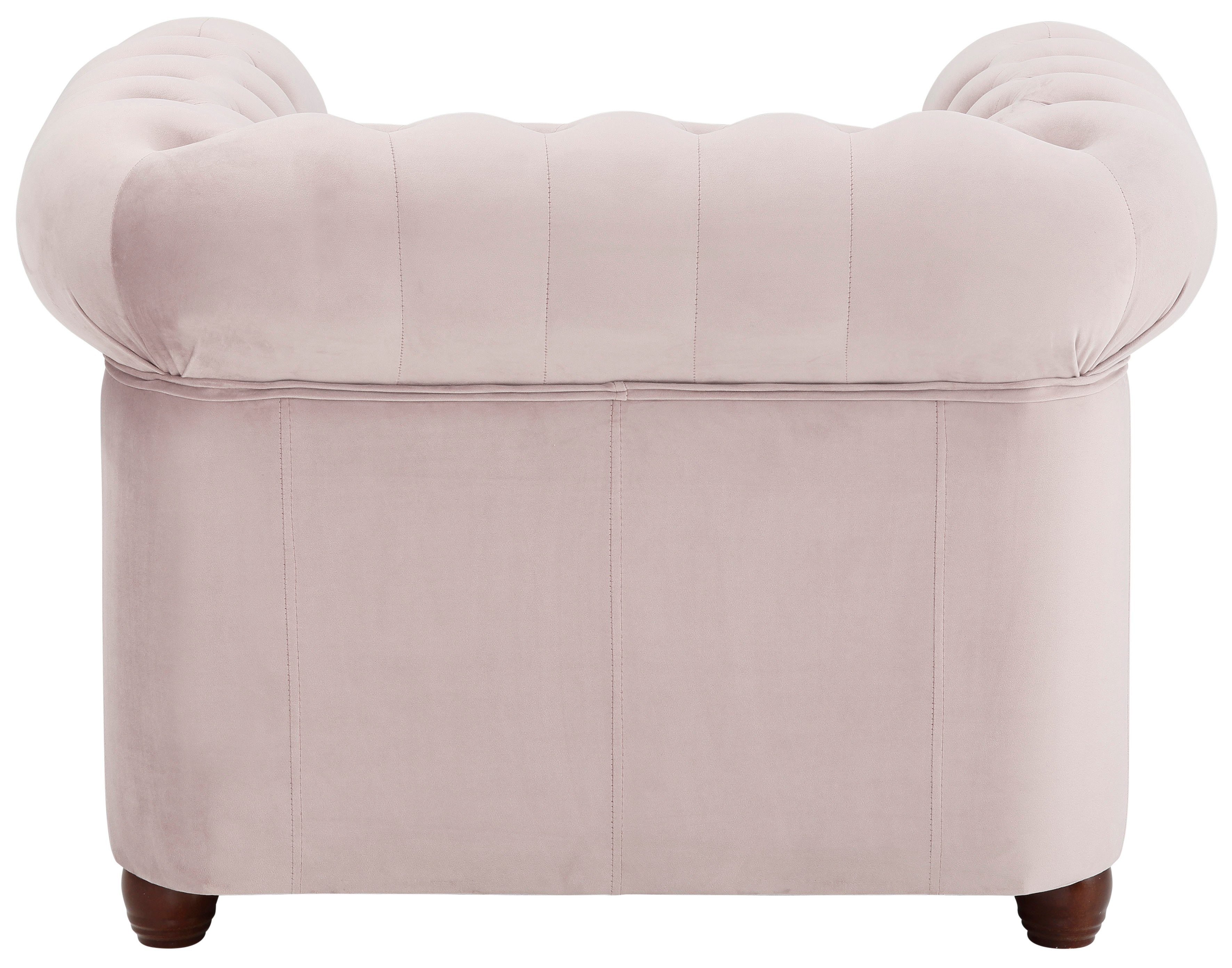 Home affaire Chesterfield-fauteuil New Castle fauteuil hoogwaardige capitonnage, bxdxh: 104x86x72 cm