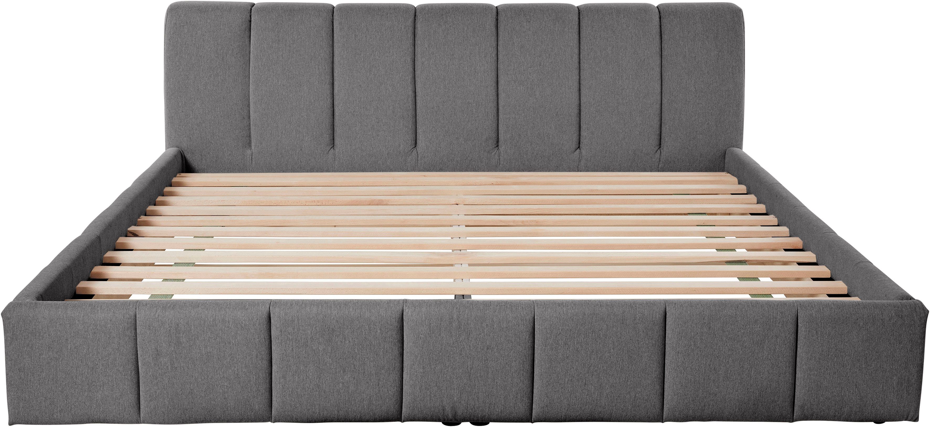 LeGer Home by Lena Gercke Gestoffeerd bed Maileen in 5 breedten en 3 kleuren, incl. rolbodem