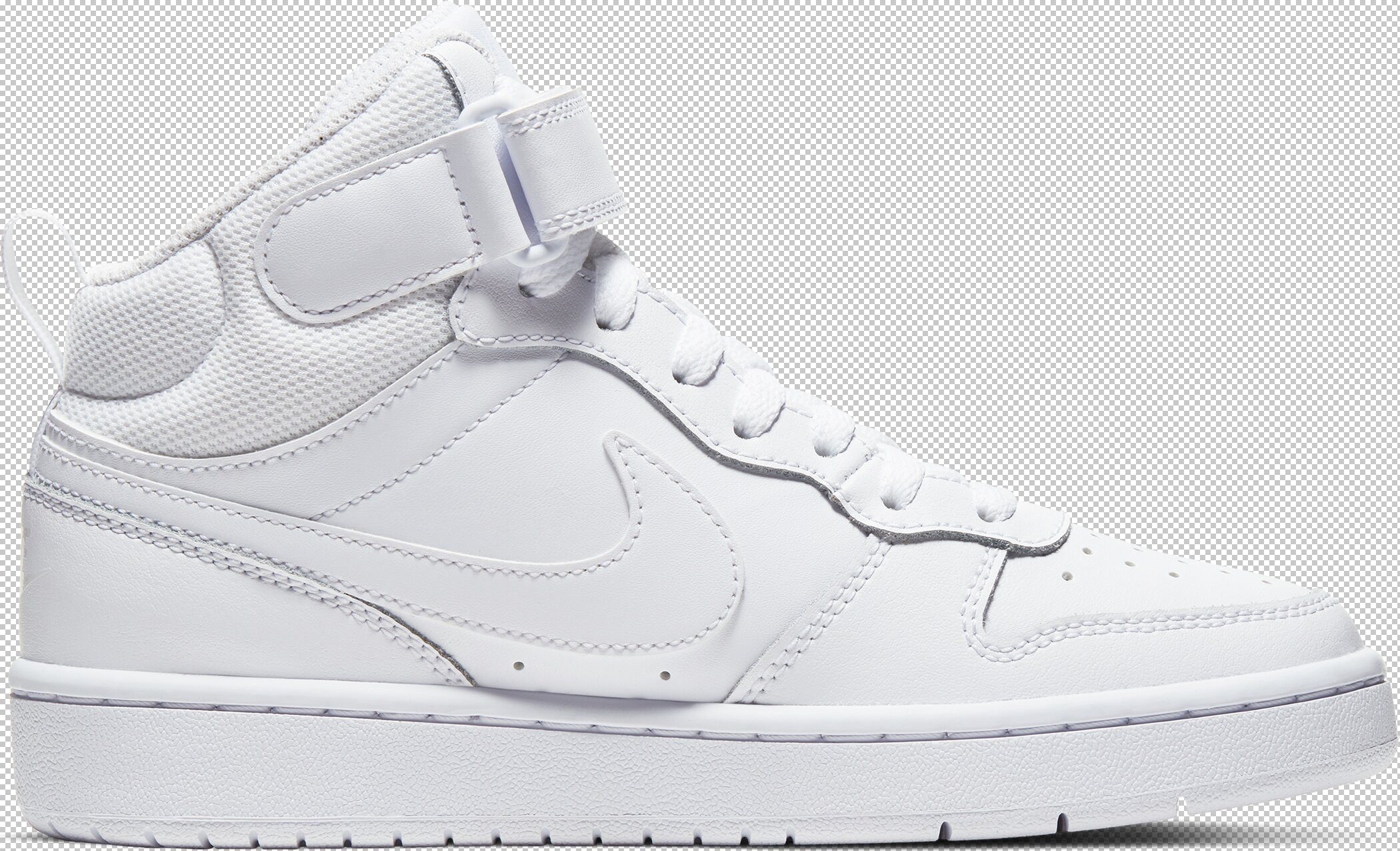Nike Sportswear Sneakers Court Vision Mid Design in de voetsporen van de Air Force 1