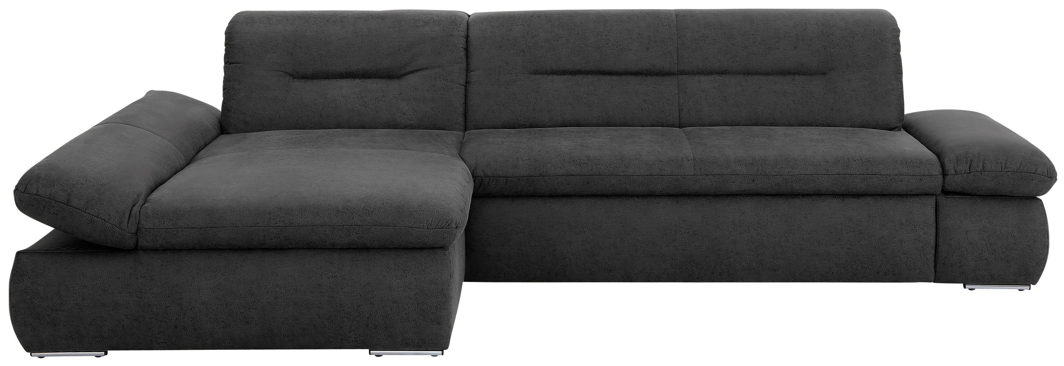 INOSIGN Hoekbank Avesa L-vorm Naar keuze met armleuningverstelling en slaapfunctie, bxdxh: 300x172x80cm