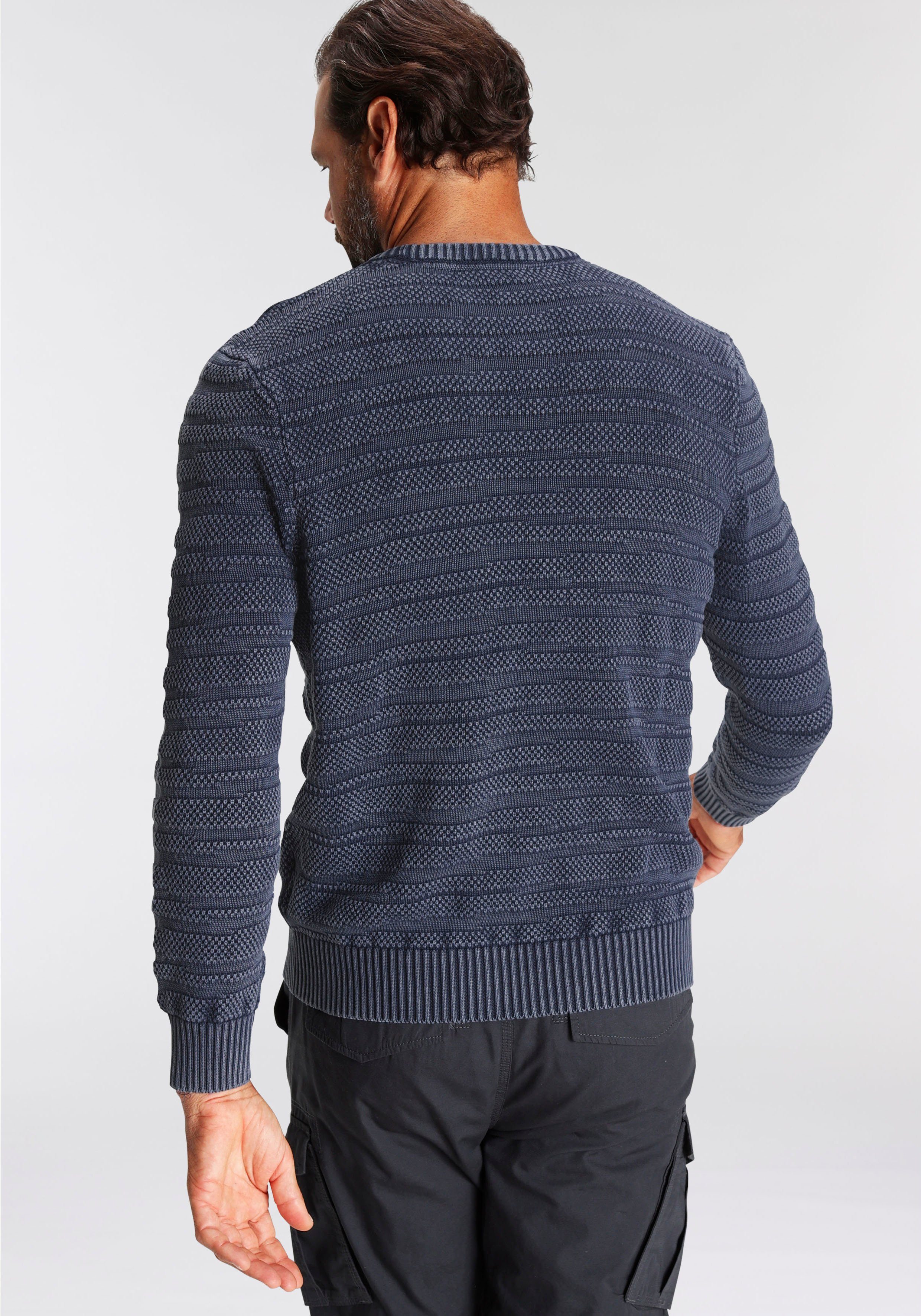 Man's World Trui met ronde hals Tot maat 5 XL