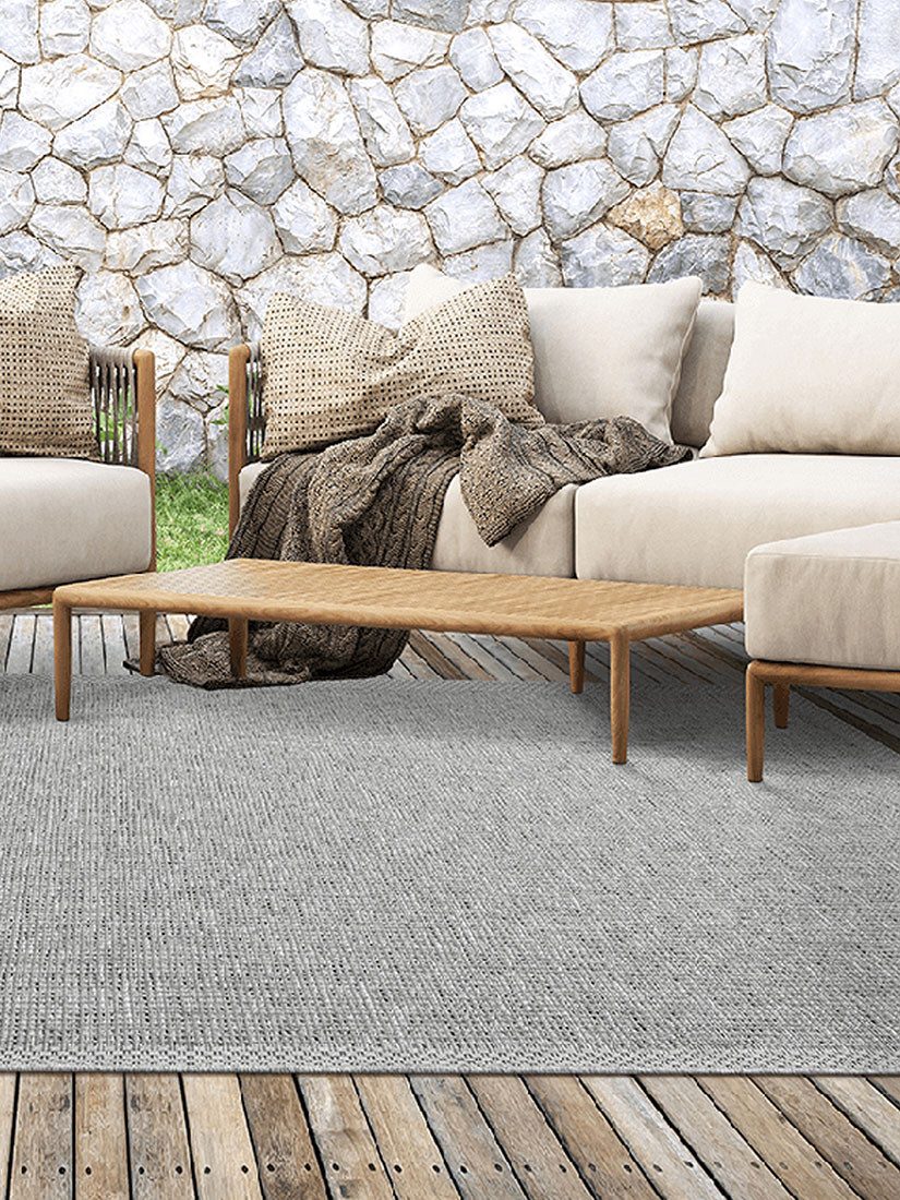 The carpet Vloerkleed Calgary moderne robuuste binnen- en buitenkleed