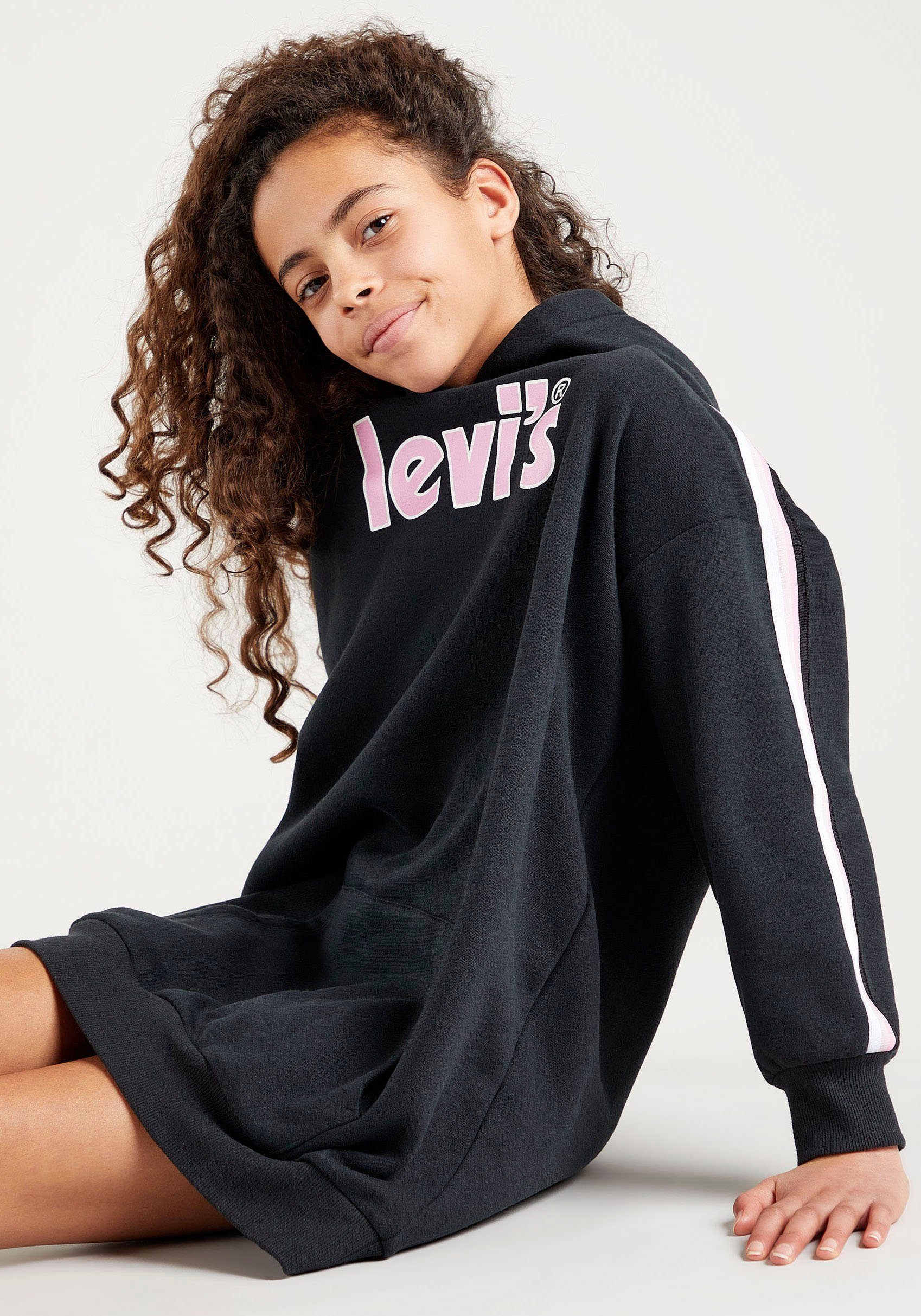 Levi's Kidswear Sweatjurk SWEATSHIRT DRESS WITH TAPI