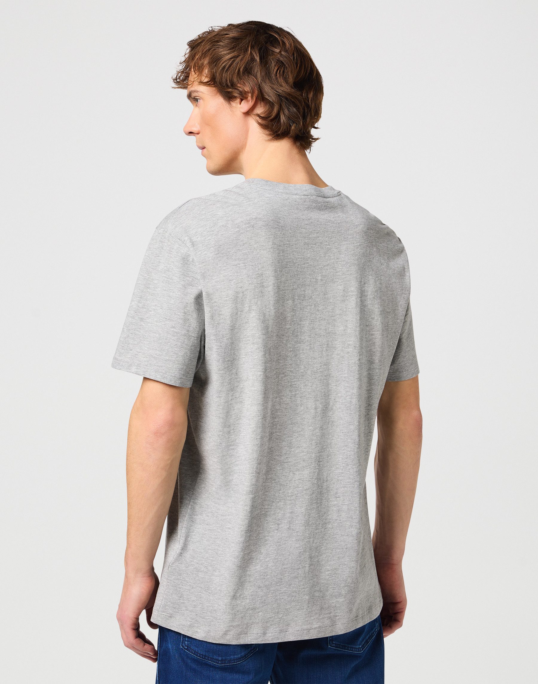 Wrangler Shirt met ronde hals (set, 2-delig)
