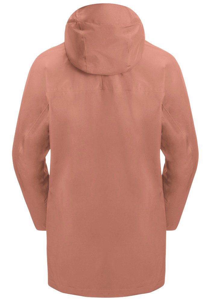 Jack Wolfskin Functioneel jack MAINKAI LONG JKT W
