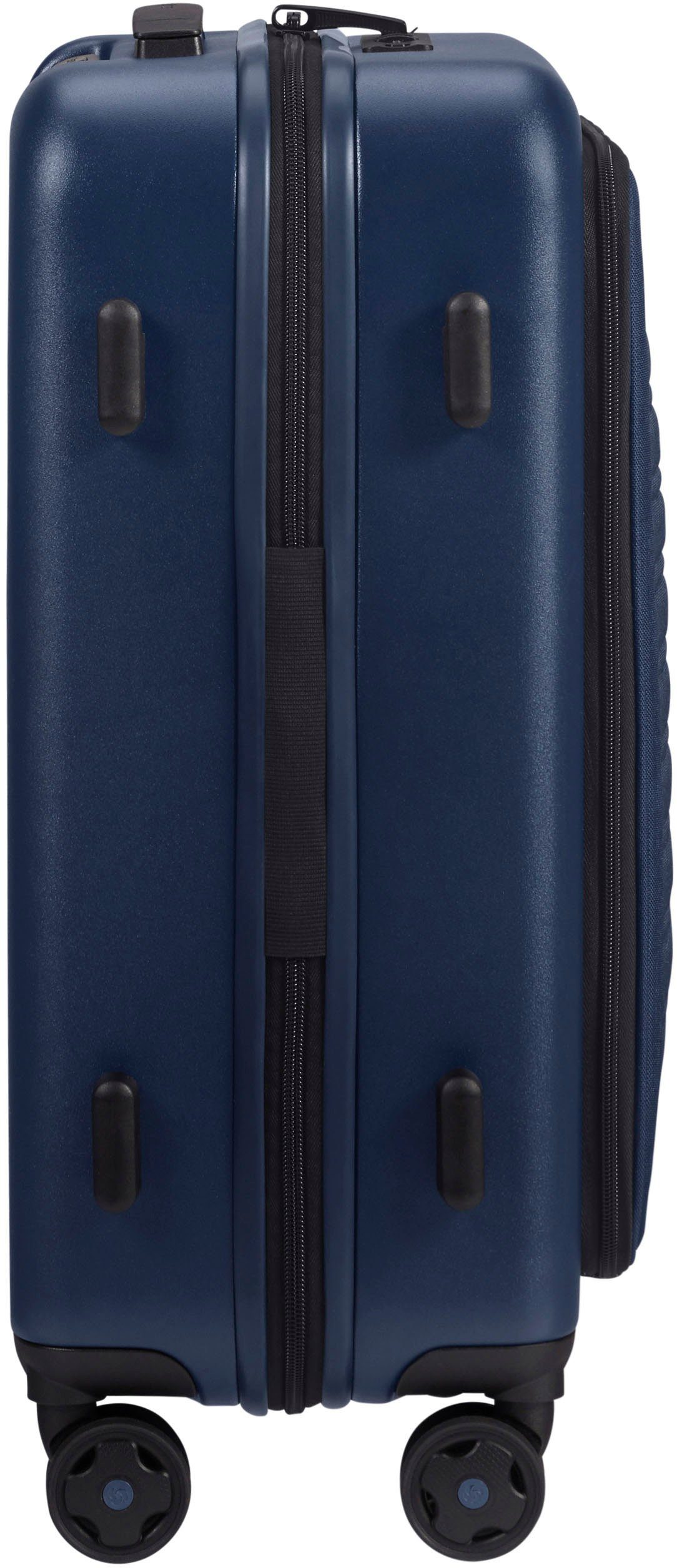 Samsonite Hardshell-trolley STACKD 55 Handbagagekoffer reiskoffer rits-laptopvak USB-poort