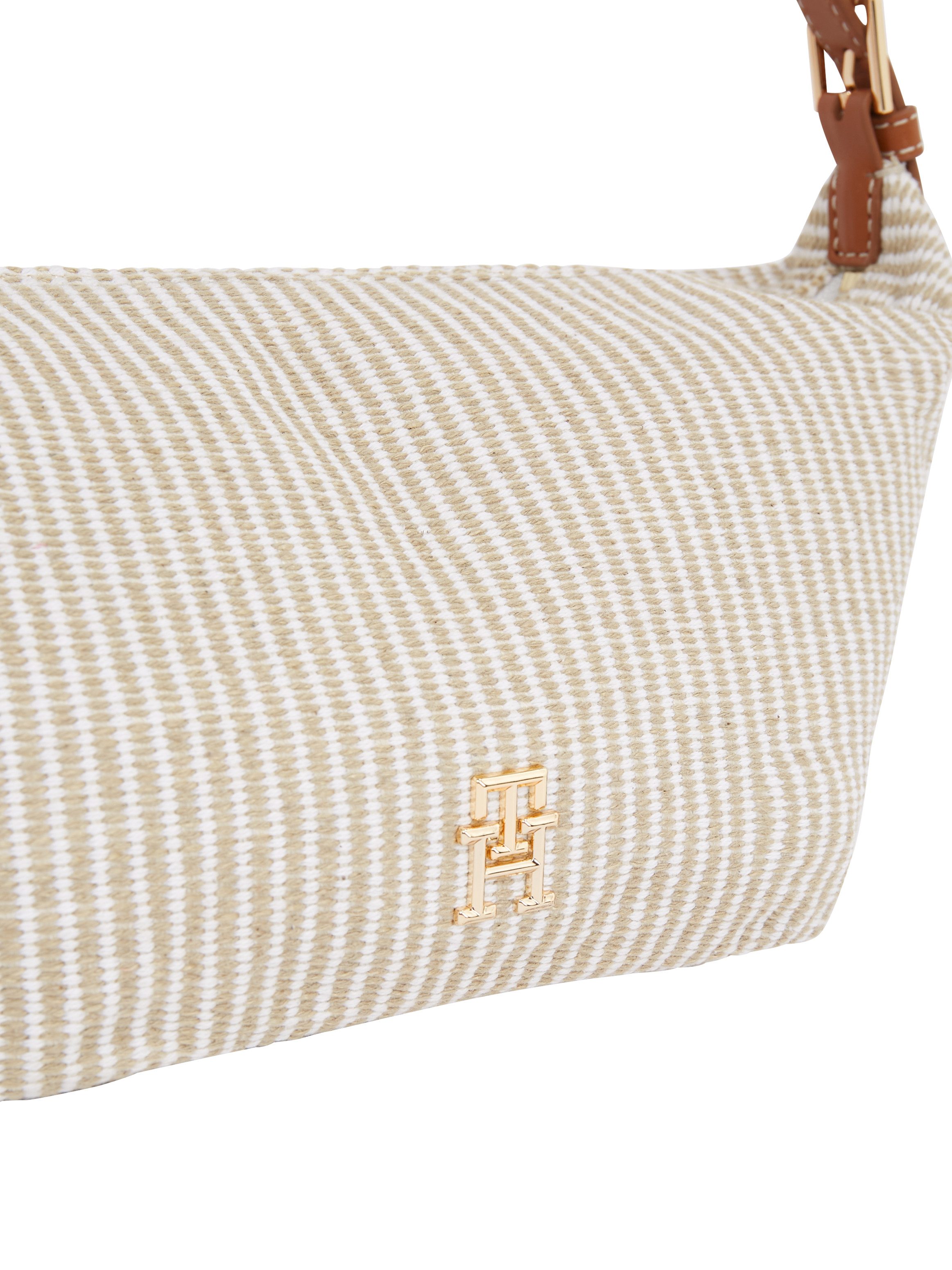 Tommy Hilfiger Schoudertas TH PREMIUM BEACH LE SLING BAG , voorjaarsmode, dames mini tas, schoudertas met strepen