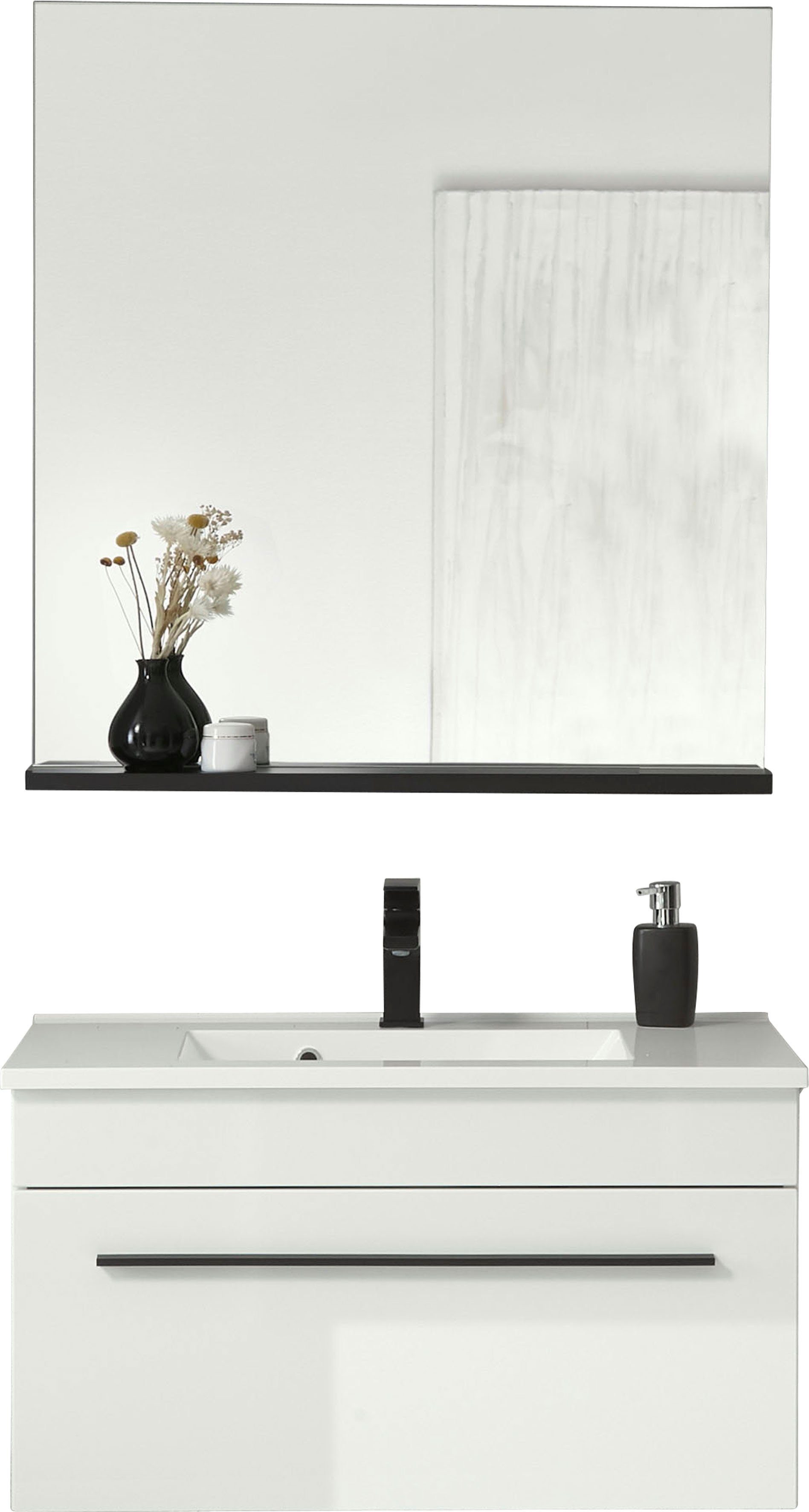 INOSIGN Badkamerserie Cantara, badkamer in modern ontwerp, 2-delig badkamer (set, 2-delig)