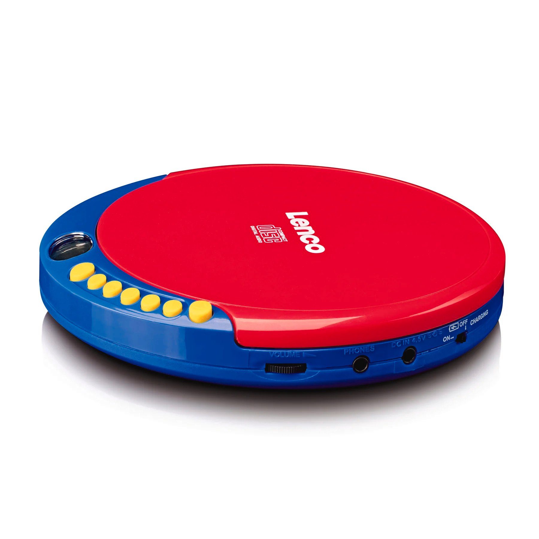 Lenco Cd-speler CD-021KIDS portable kids CD-player oplaadfunctie accu