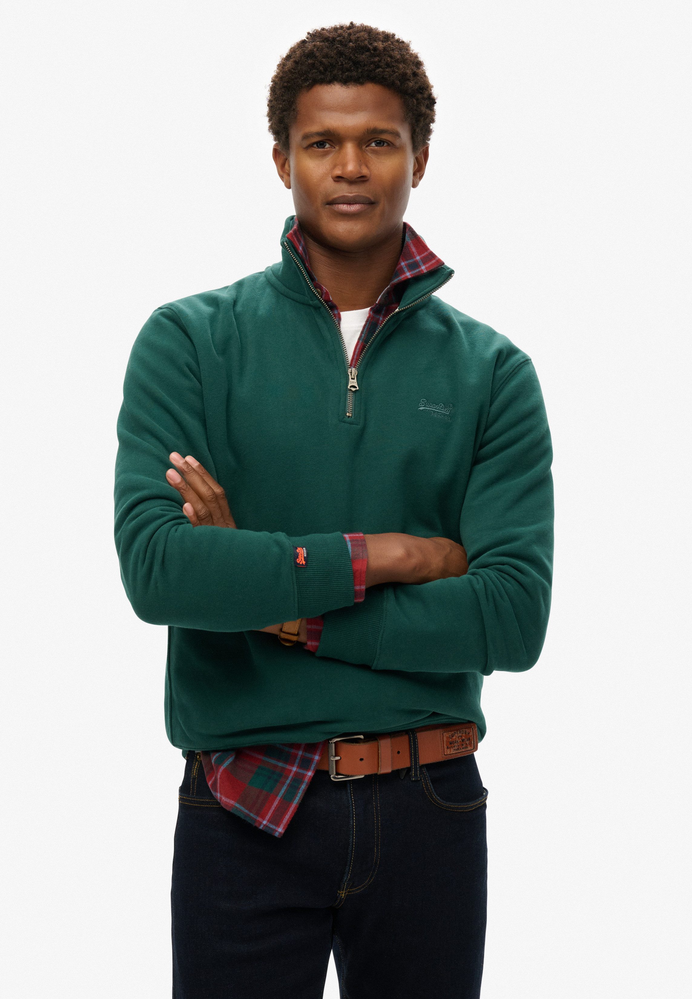 Superdry Sweatshirt ESSENTIAL LOGO HENLEY