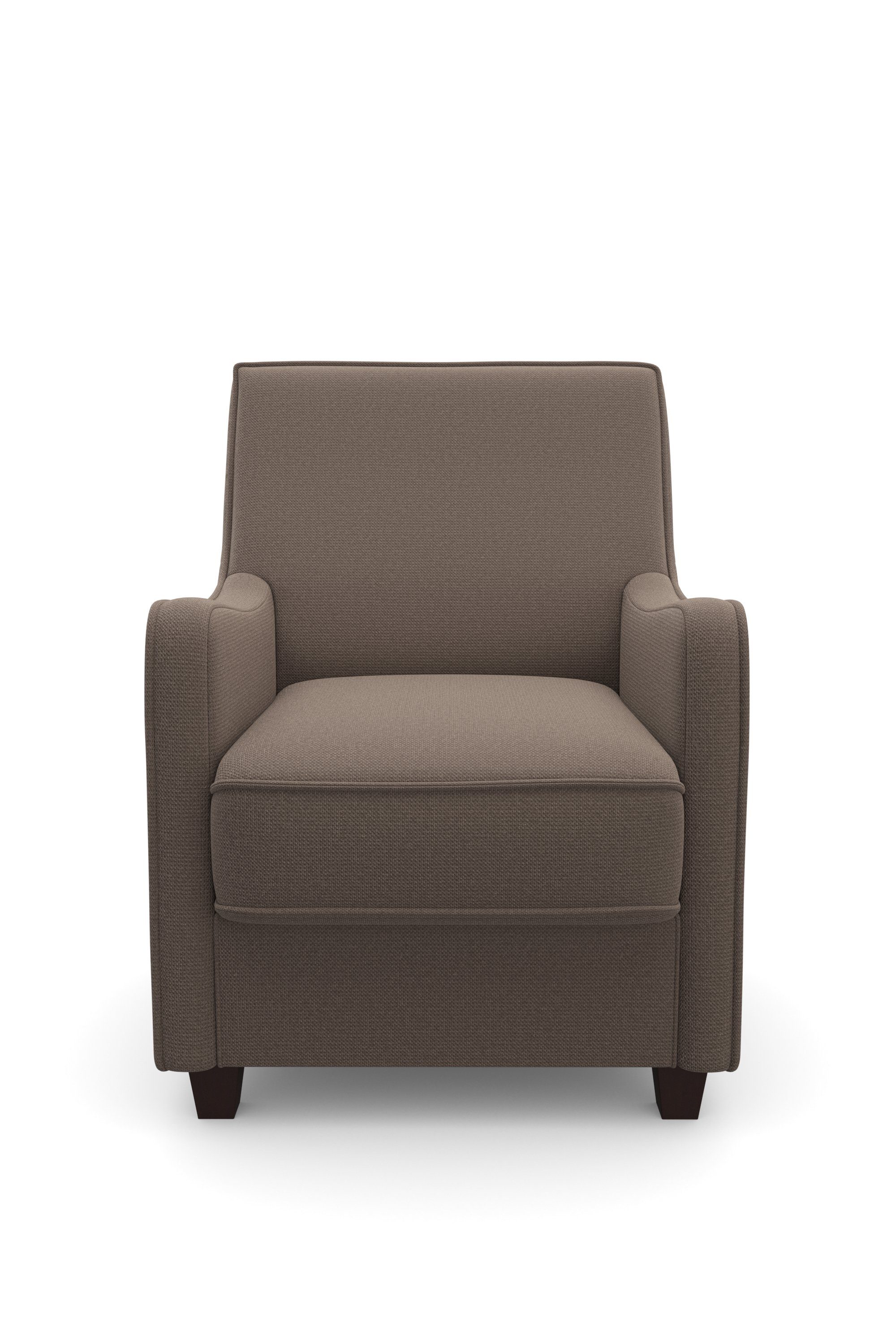 Home affaire Fauteuil County met engelse naad en binnenveringsinterieur (1 stuk)