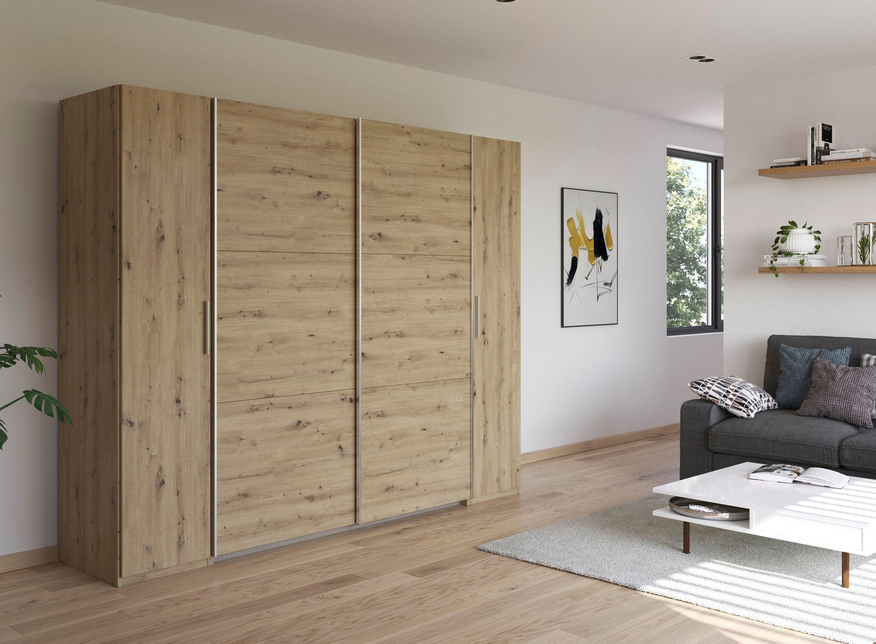 rauch Zweefdeurkast Kledingkast draaideurkast kast garderobe KRONACH TOPSELLER met draaideuren en schuifdeuren en veel legplanken made in germany