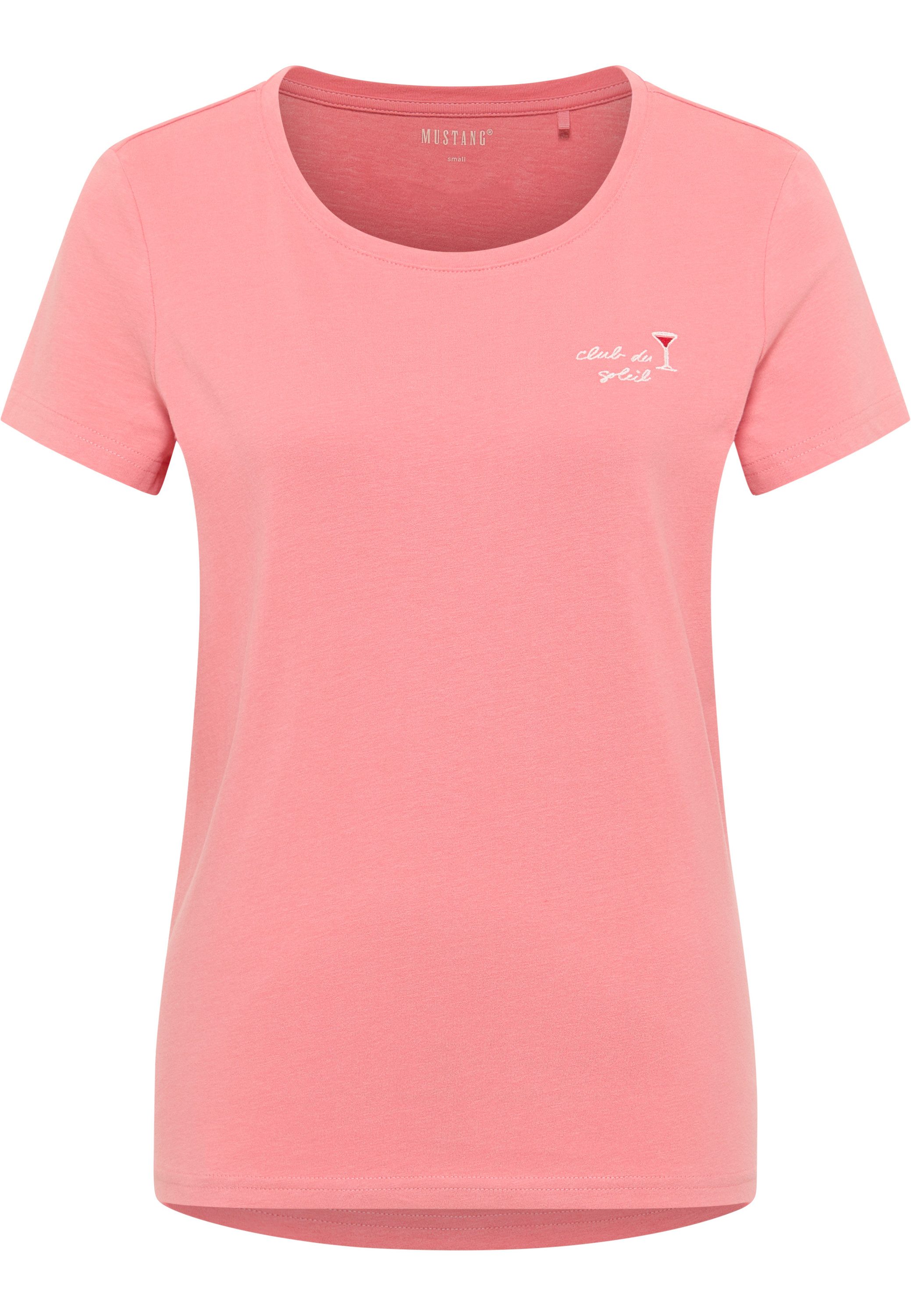 MUSTANG Shirt met korte mouwen Dames stijl Alma